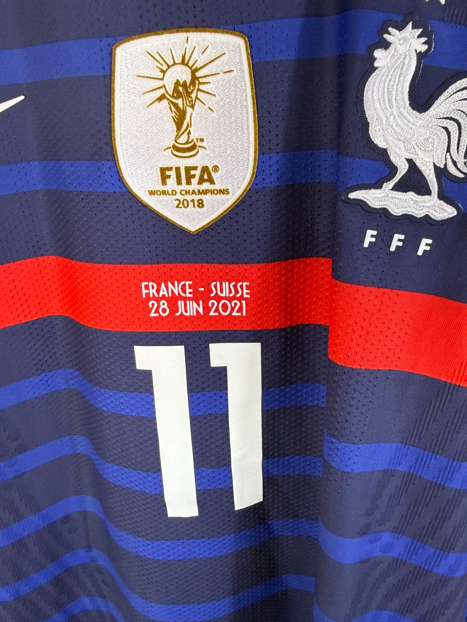 2016 - Camiseta local de Francia [#10 Gignac] Nike - Talla L