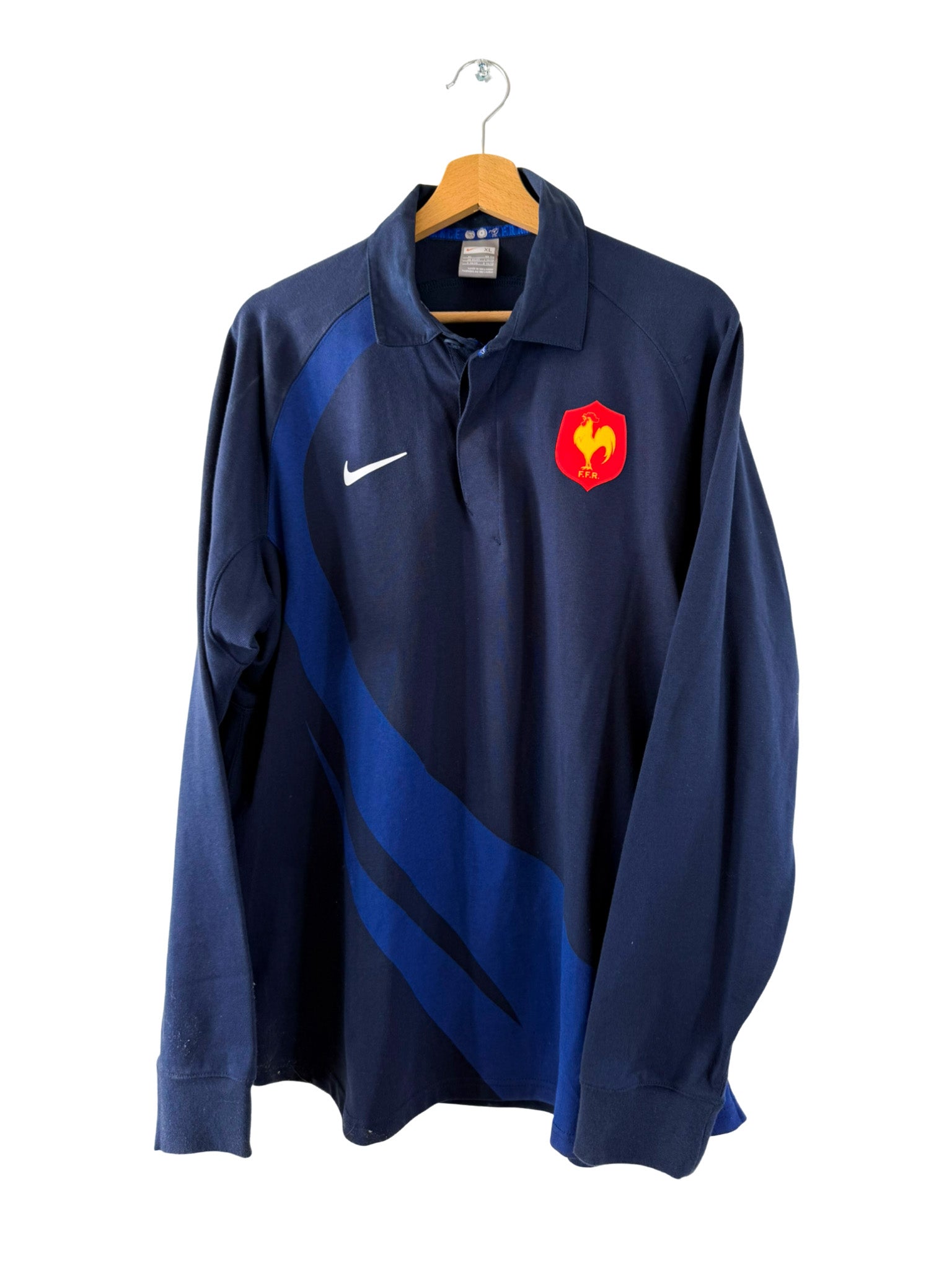 2007 - Maillot rugby France domicile *Manches Longues* - XL