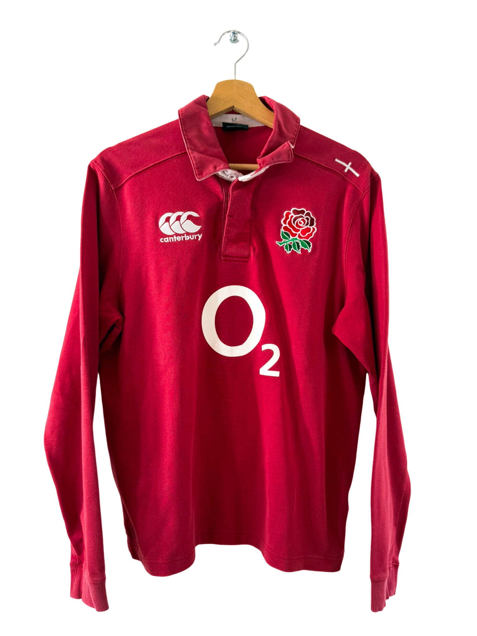 2010 - Maillot rugby Angleterre extérieur *Manches Longues* - M