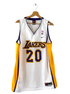 1998/2000 - Camiseta de baloncesto visitante de Los Angeles Lakers [#20 Payton] - M