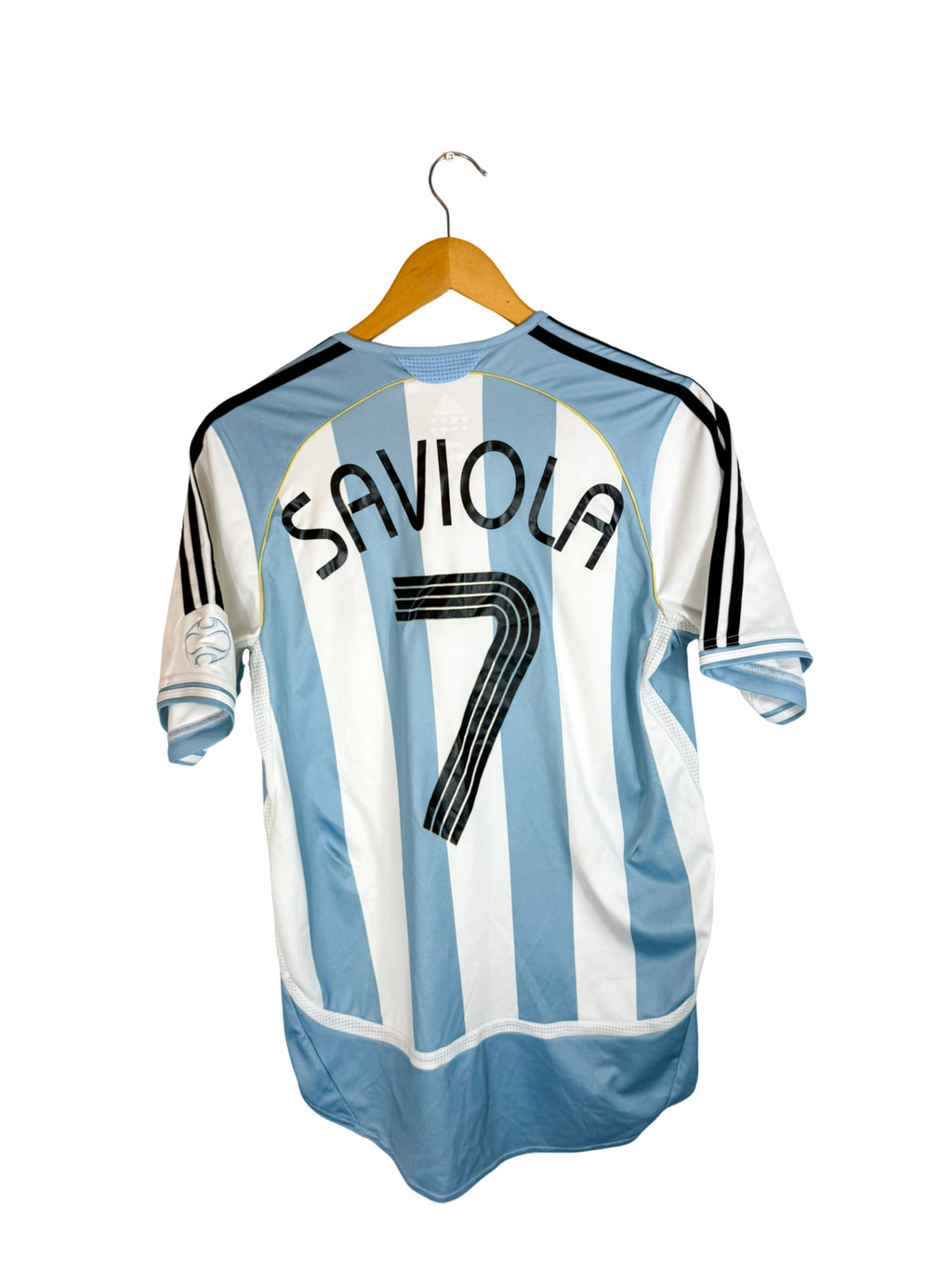 2006 – Maillot Argentine domicile [#7 Saviola] – S