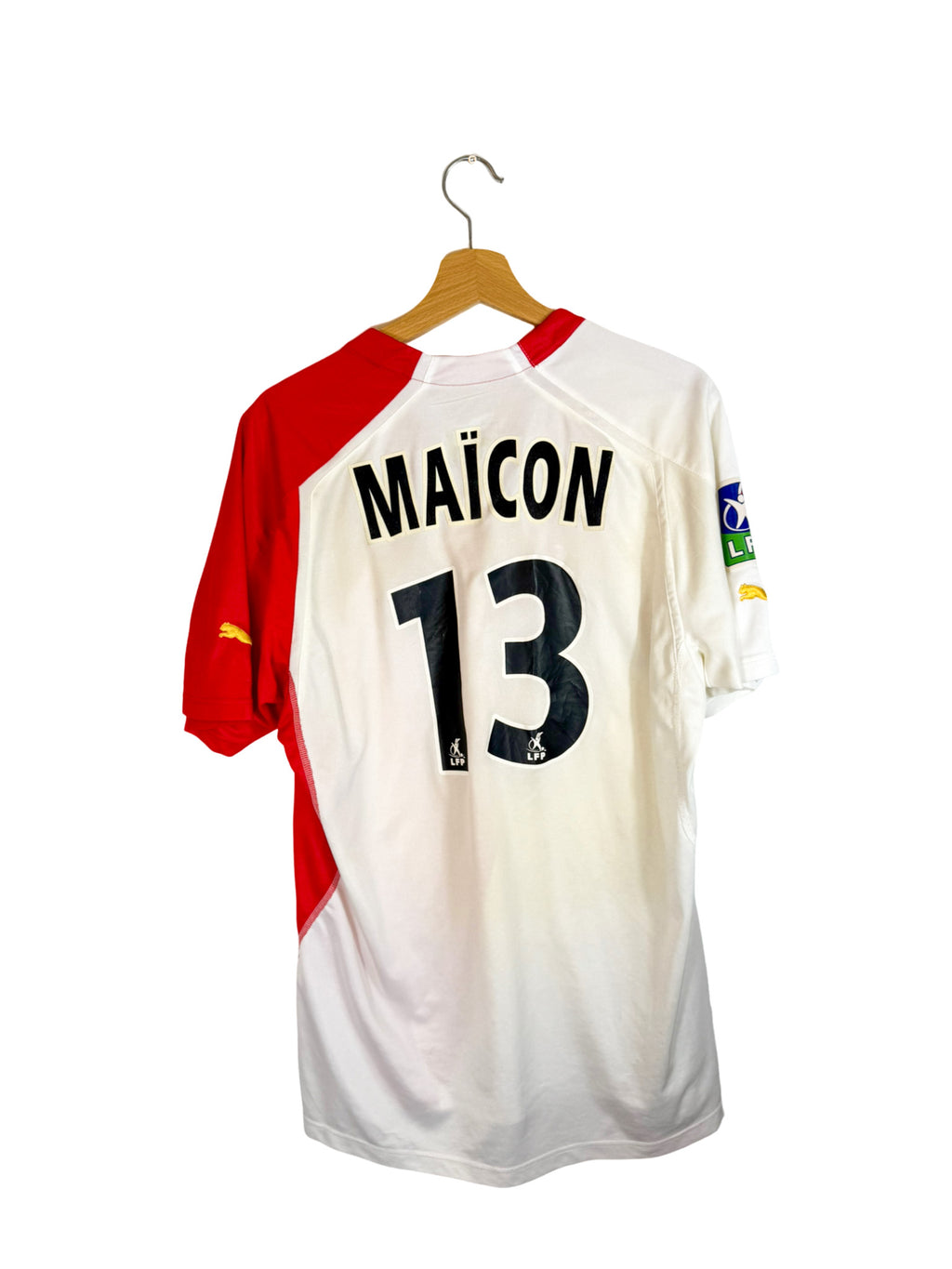 2013/2014 - Camiseta visitante del AS Mónaco [#9 Falcao] Macron - Talla M