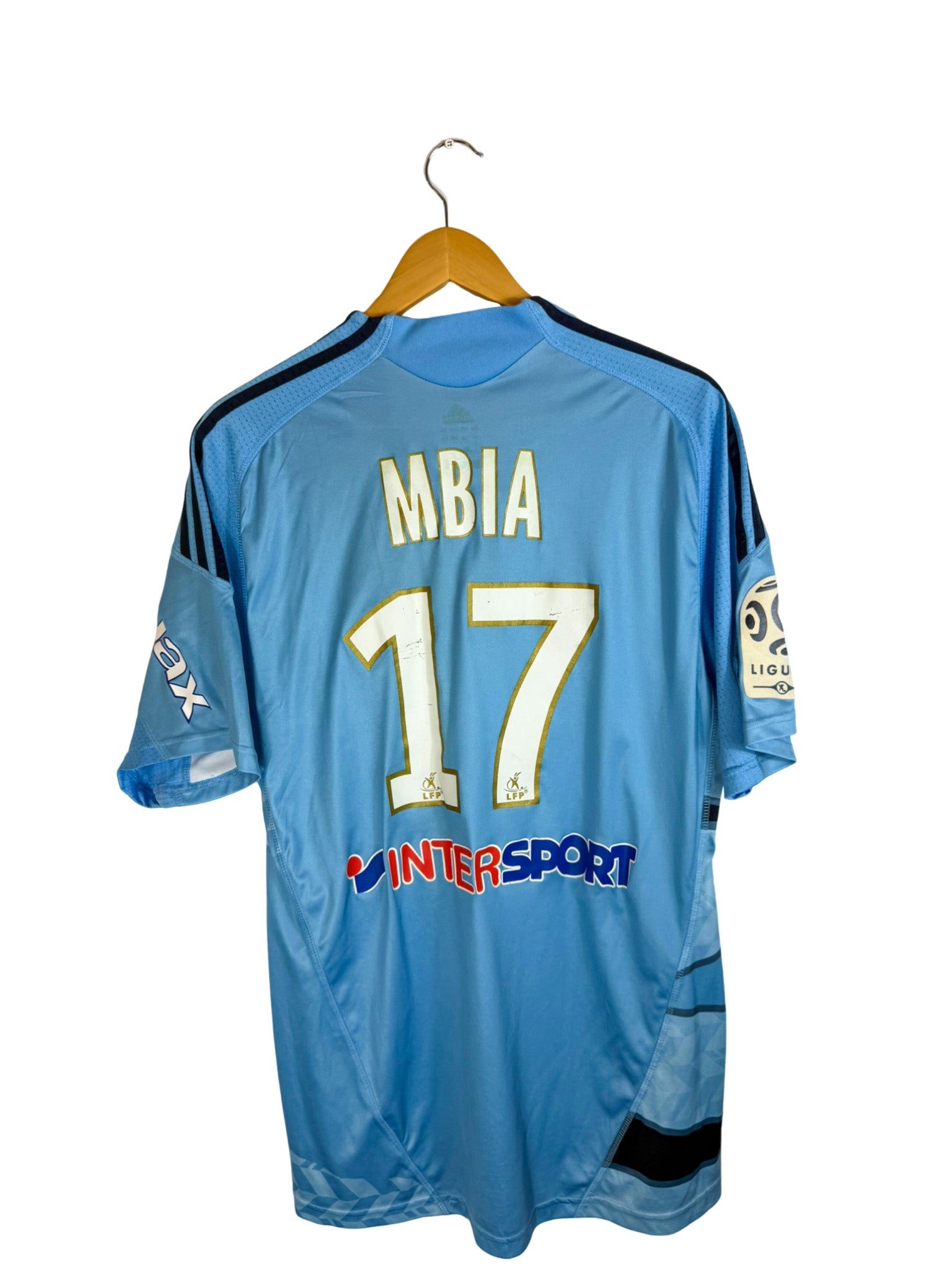 2009/2010 – Maillot Olympique de Marseille extérieur [#17 Mbia] Adidas – L