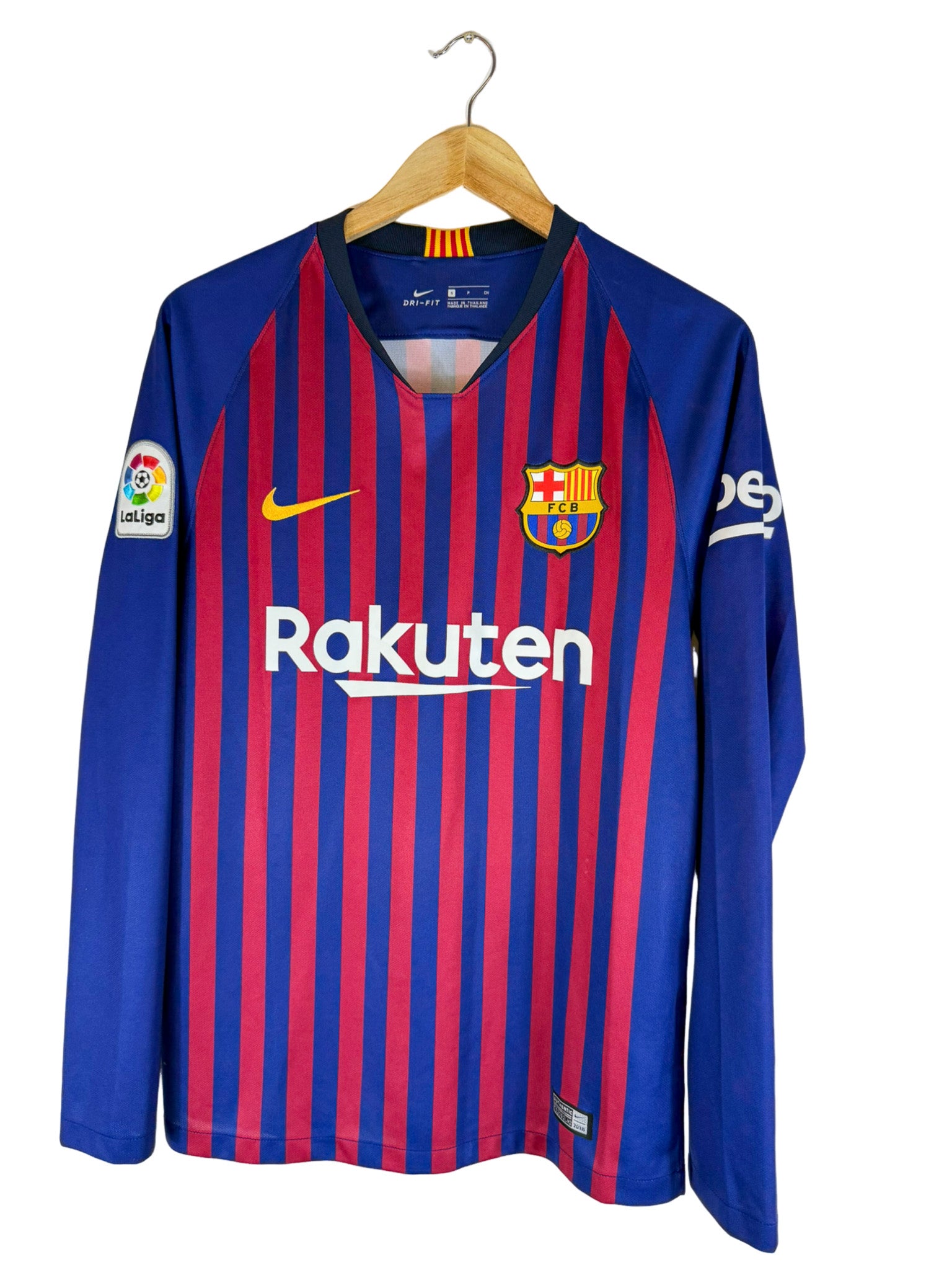 2018/2019 - Camiseta local del Barcelona [#8 A. Iniesta] Nike - Talla L