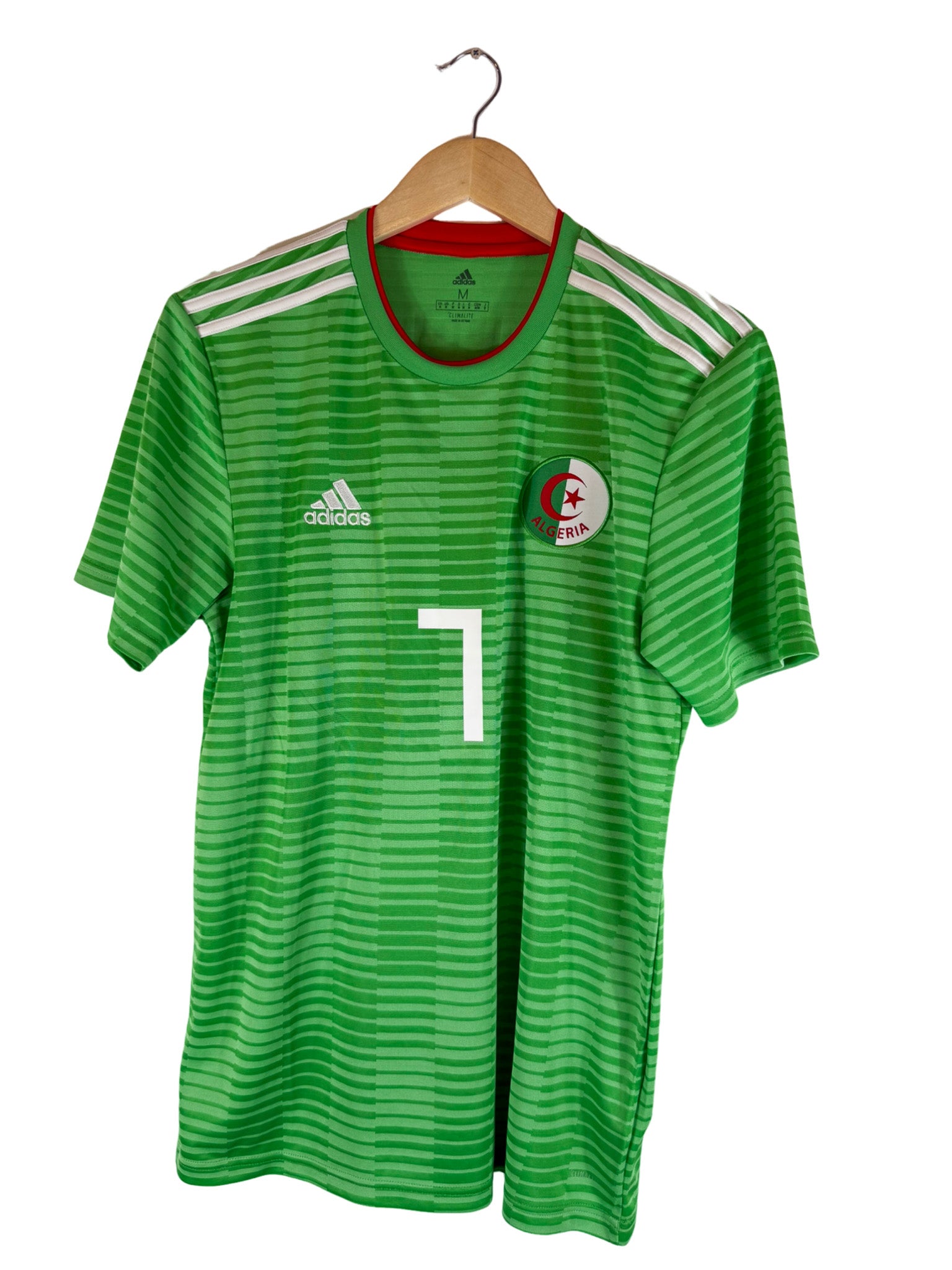 2018/2019 – Maillot Algérie domicile [#7 Mahrez] Adidas – M