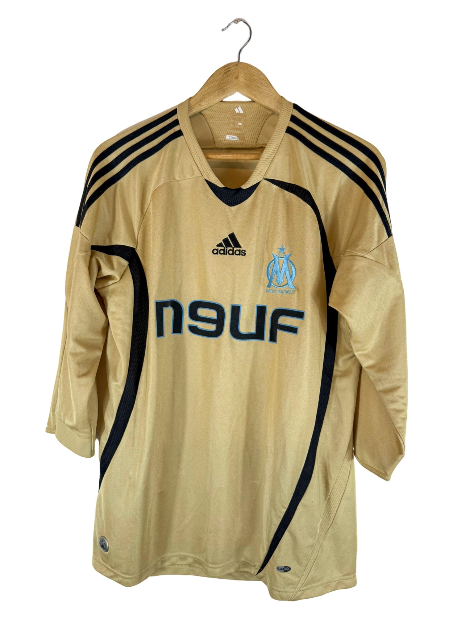 2008/2009 - Tercera camiseta Adidas del Olympique de Marseille [Ben Arfa #20] - Mangas semilargas - Talla S