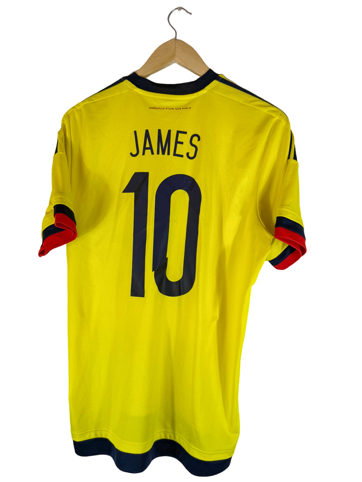 2018 - Camiseta local de Colombia [#9 Falcao] Adidas - Talla M