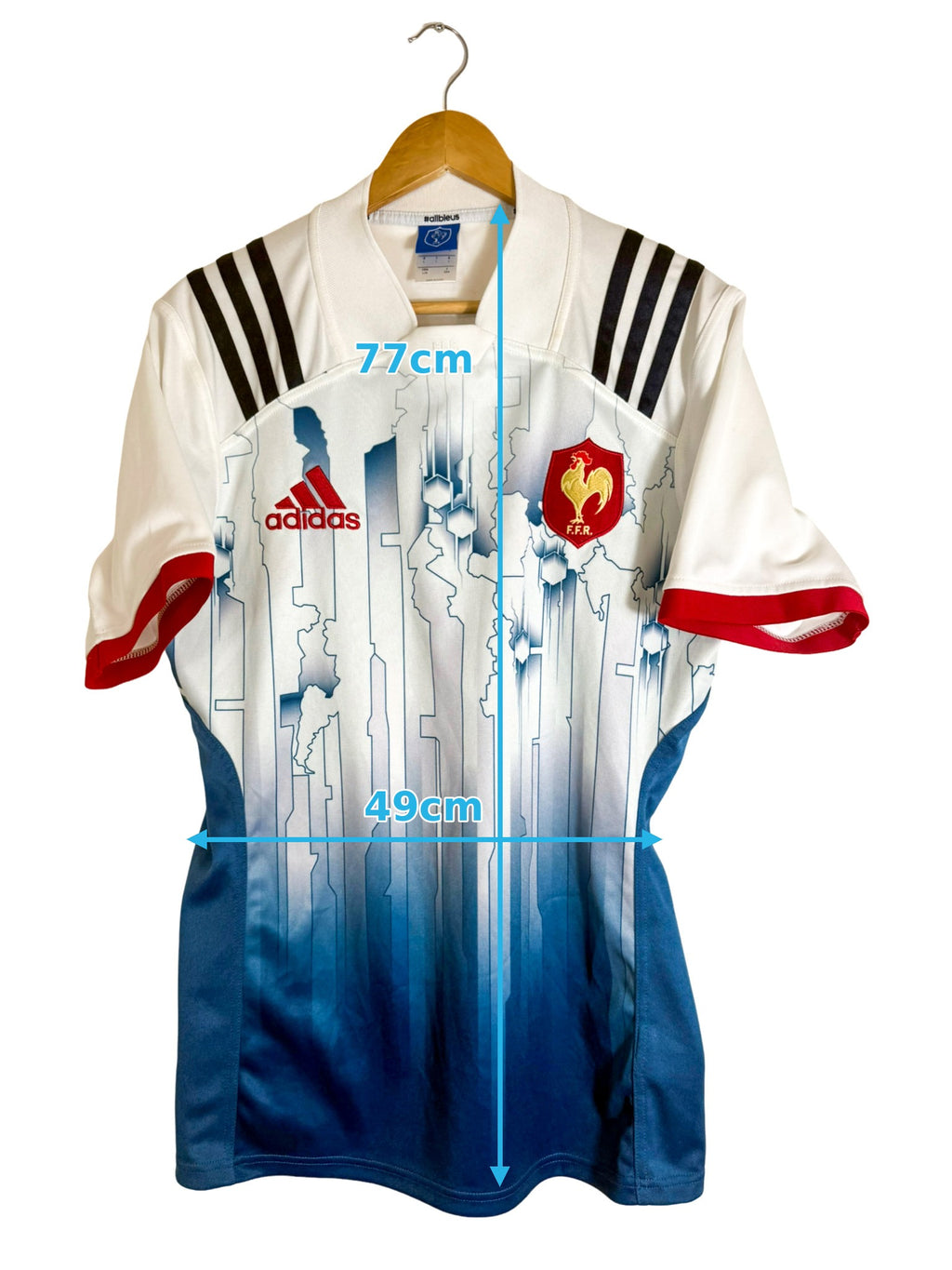 2016 - Maillot France Rugby extérieur - L