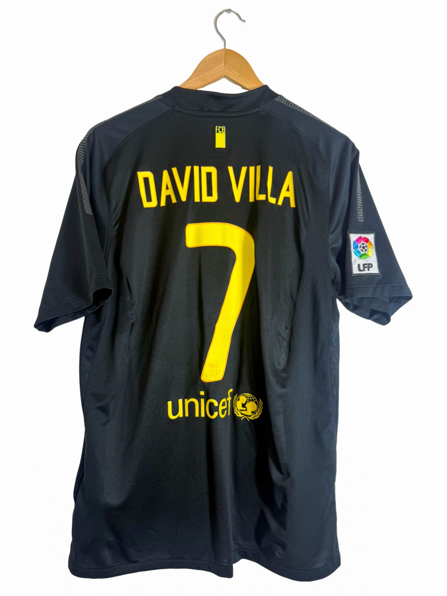 2010/2011 - Maillot Barcelone extérieur [#7 DAVID VILLA] - L