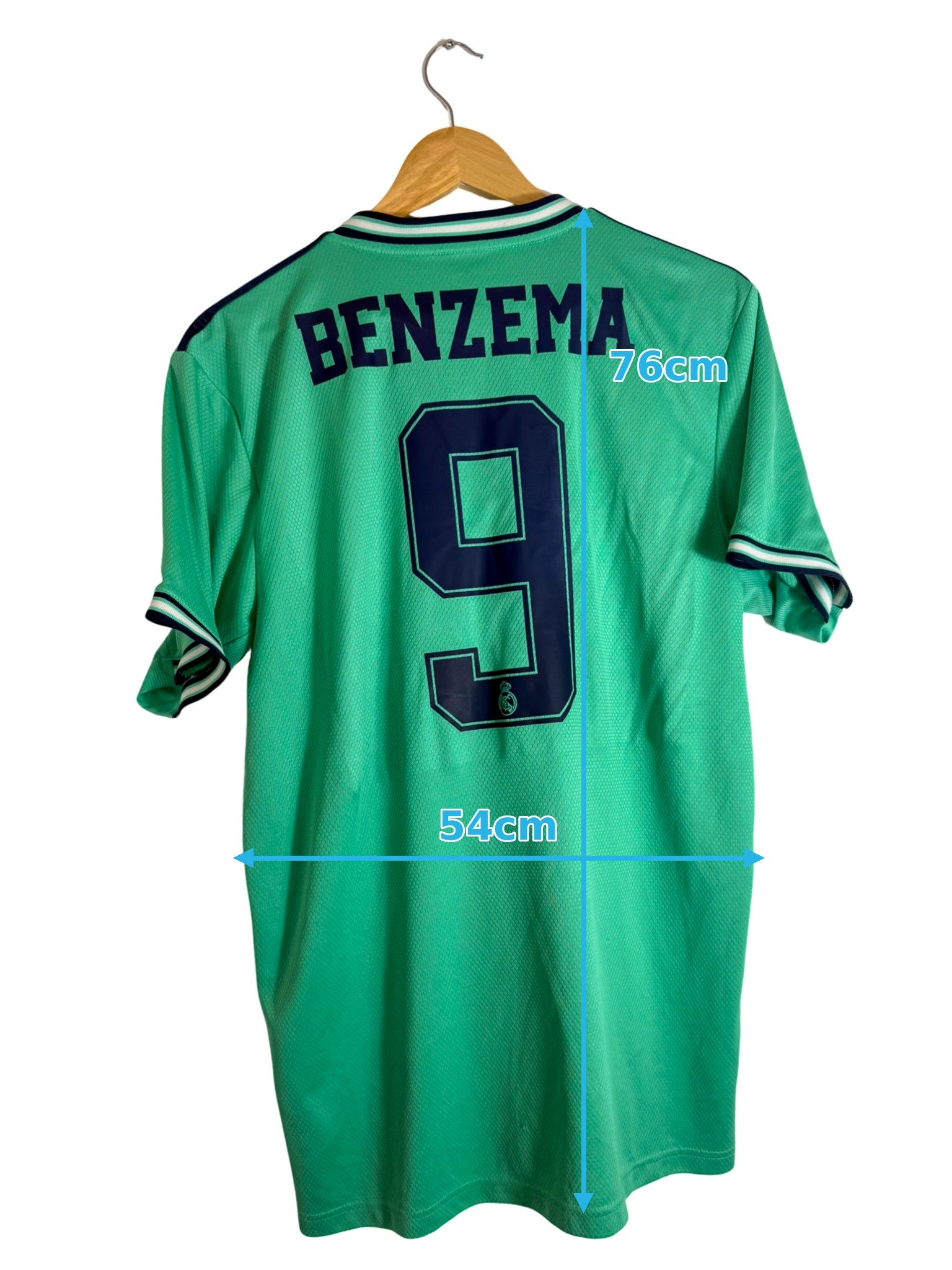 レアル ベンゼマ #9 Lサイズ 2019/2020 - Real Madrid third jersey [#9 BENZEMA] - L – Vista