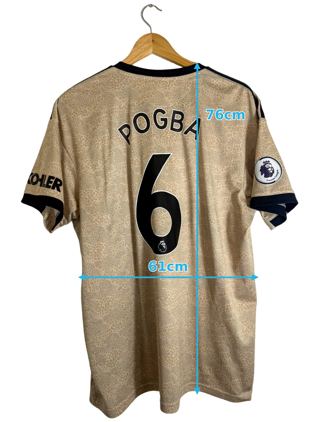2019/2020 - Maillot Manchester United extérieur [#6 POGBA] - XL