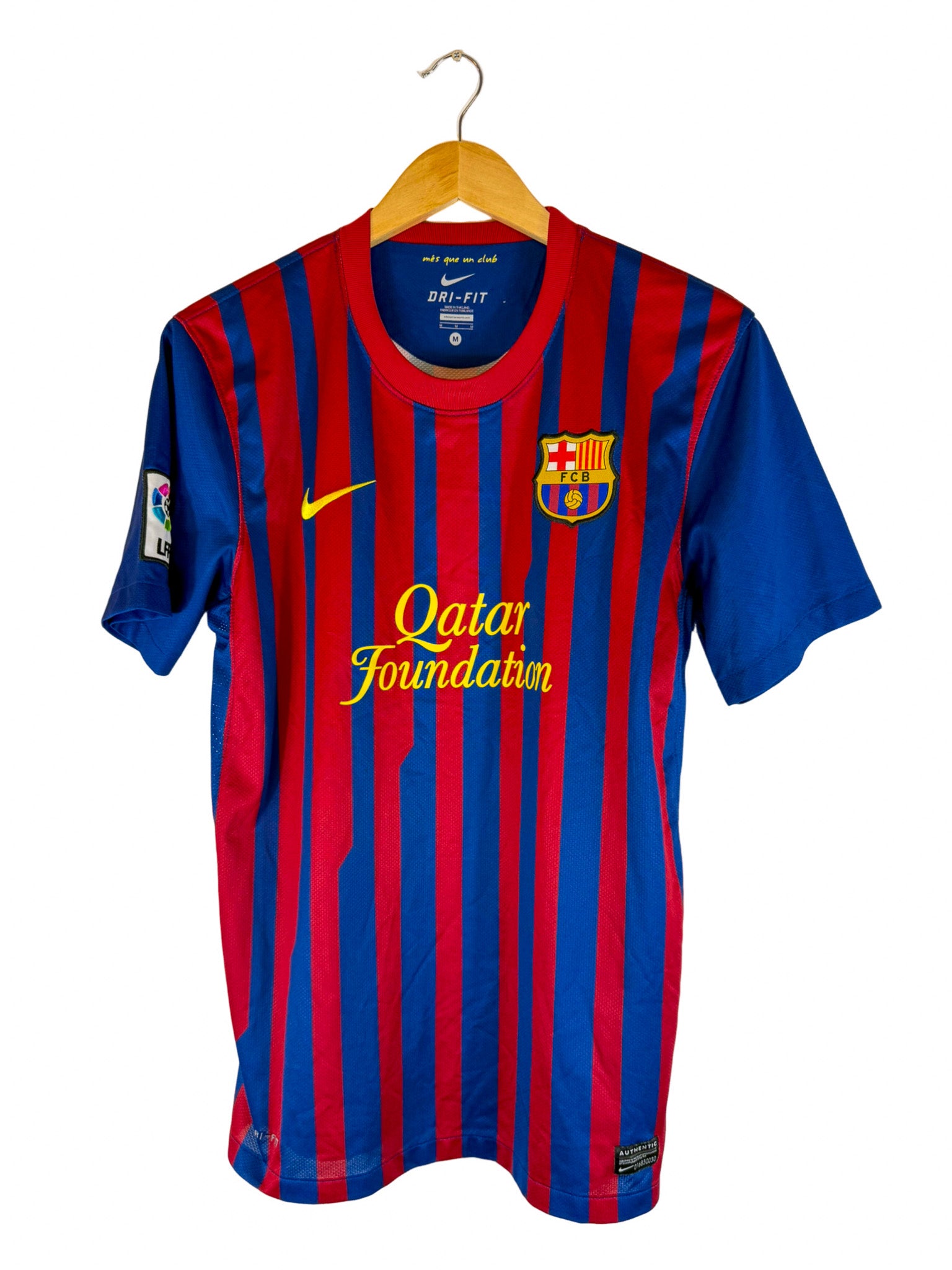 2011/2012 - Camiseta local del FC Barcelona [#8 Iniesta] Nike - Talla M