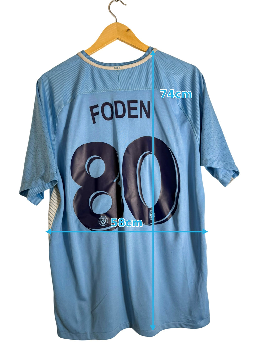2017/2018 - Maillot Manchester City domicile [#80 FODEN] - XL