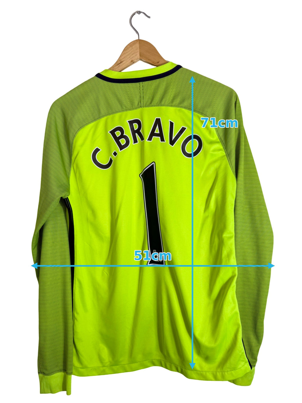 2016/2017 - Maillot Manchester City gardien [#1 C. BRAVO] - M