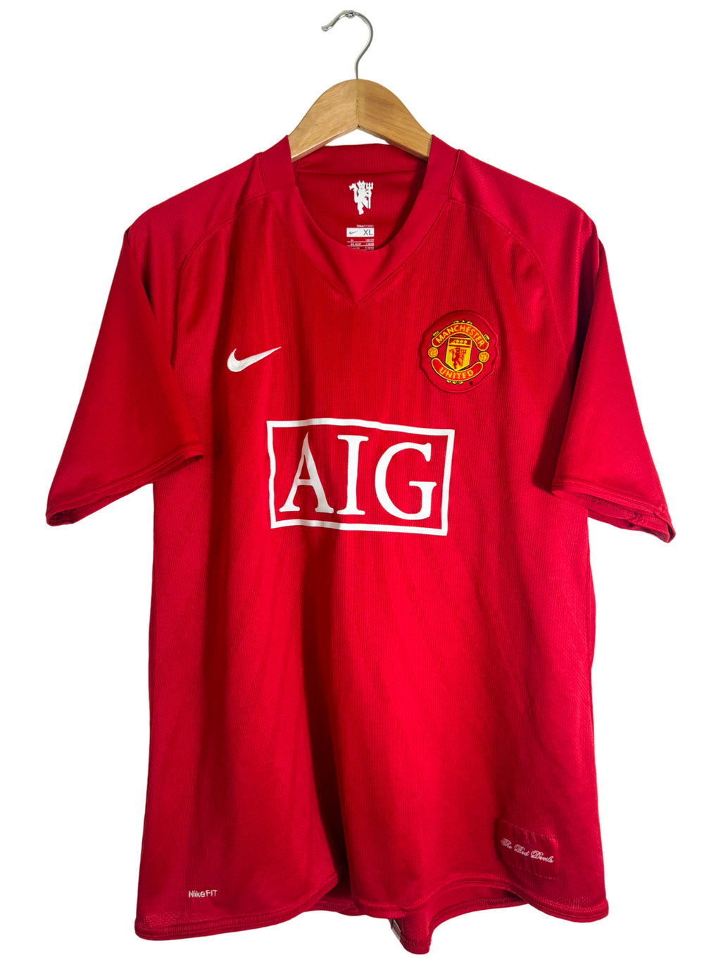 2007/2008 - Maillot Manchester United domicile [#7 RONALDO] - XL