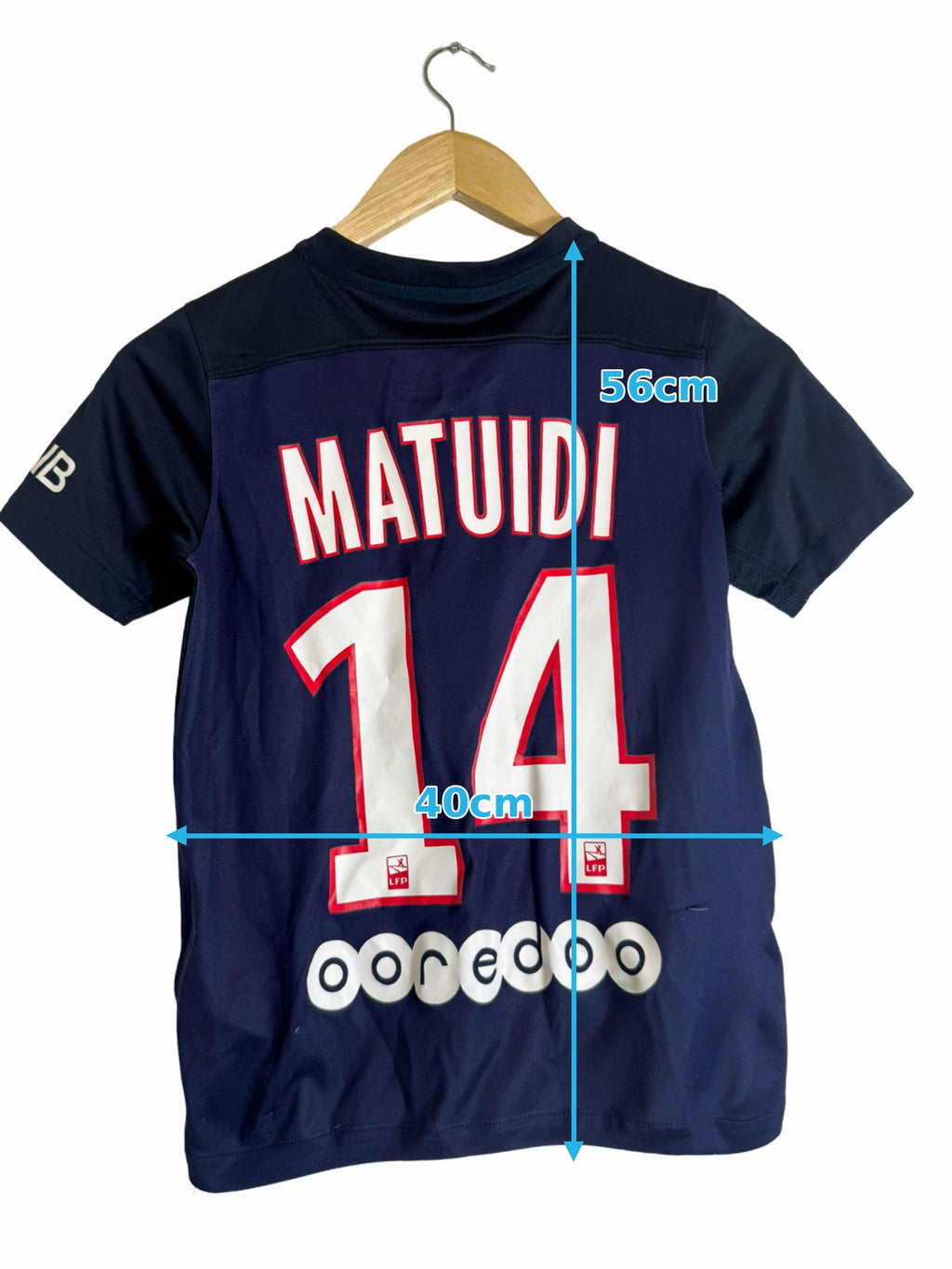 2015/2016 - Paris Saint Germain home jersey - 10/12 years