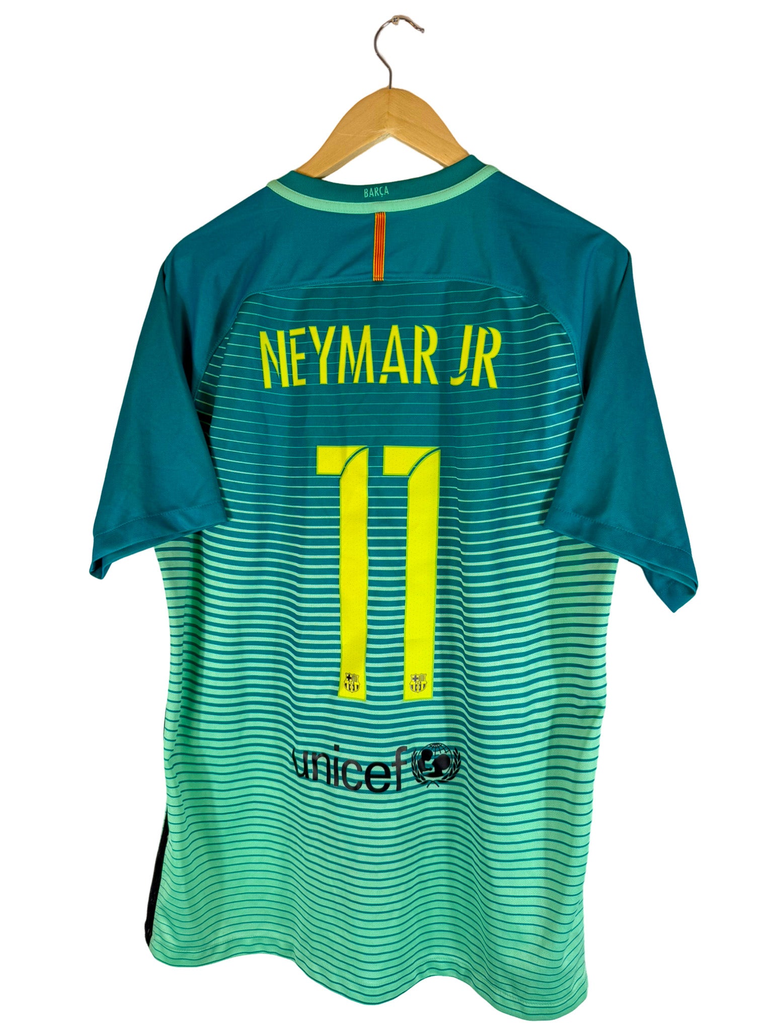 2016/2017 - Camiseta de la tercera equipación del Barcelona [#11 Neymar] Nike - Talla XL