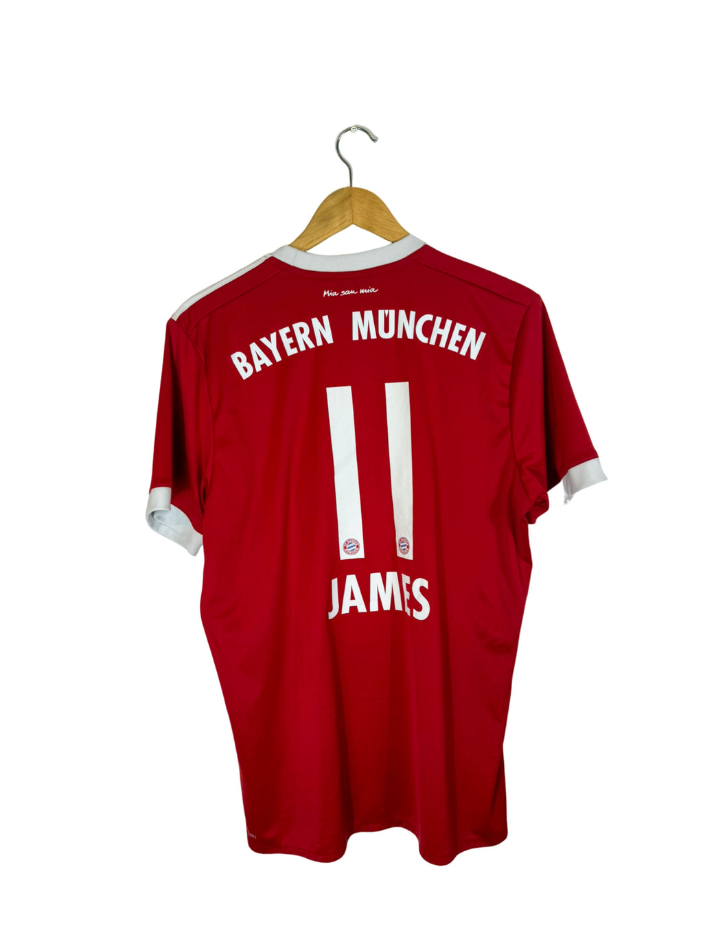 2017/2018 Maillot Bayern Munich domicile [#11 James] - L