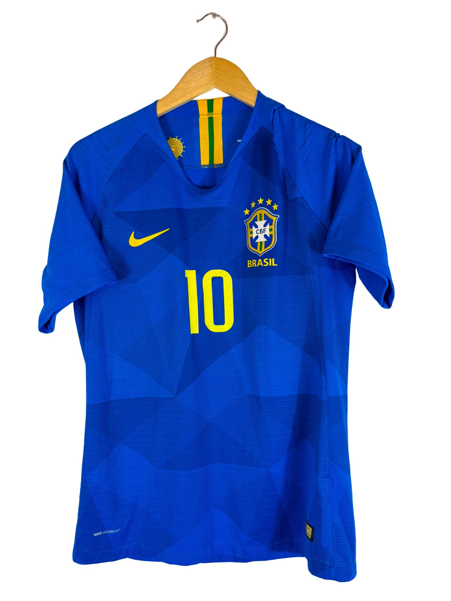 2014 - Camiseta de visitante de Brasil [#10 Neymar Jr] Nike - Talla S