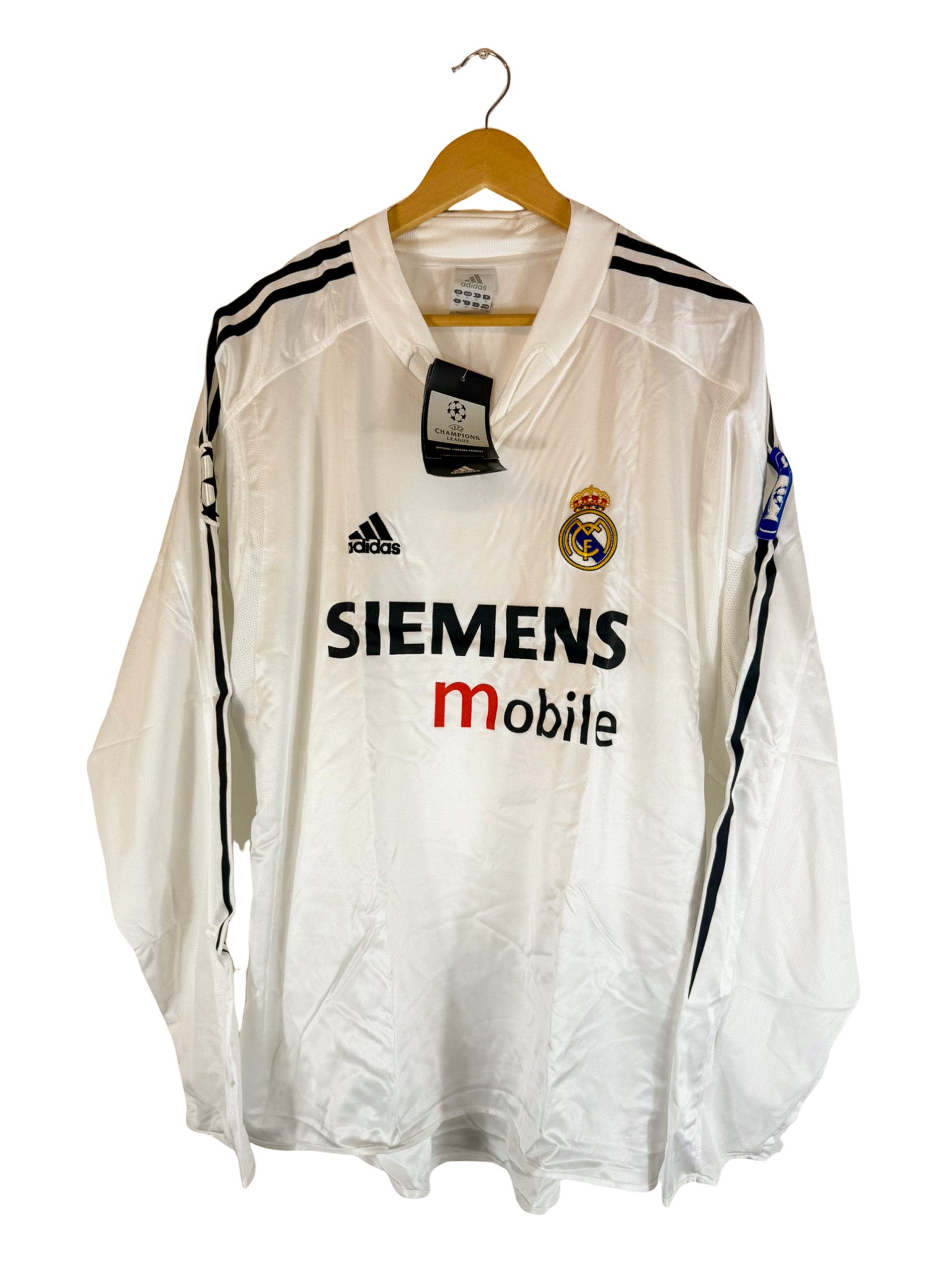 2004/2005 - Camiseta Local del Real Madrid [#5 Zidane] Adidas - Talla M