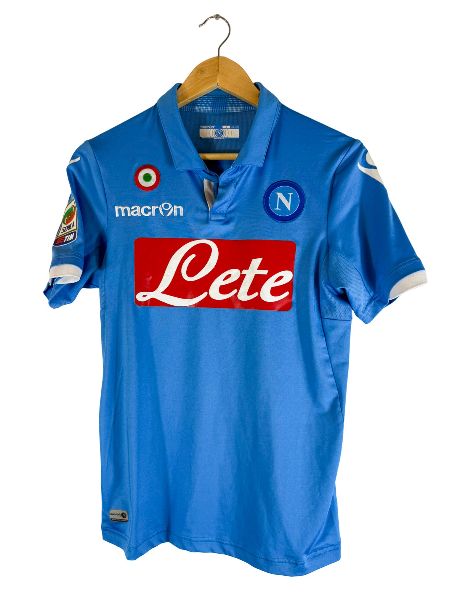 2013/2014 - Camiseta Local del Napoli Macron - Talla M - [Callejón 7]