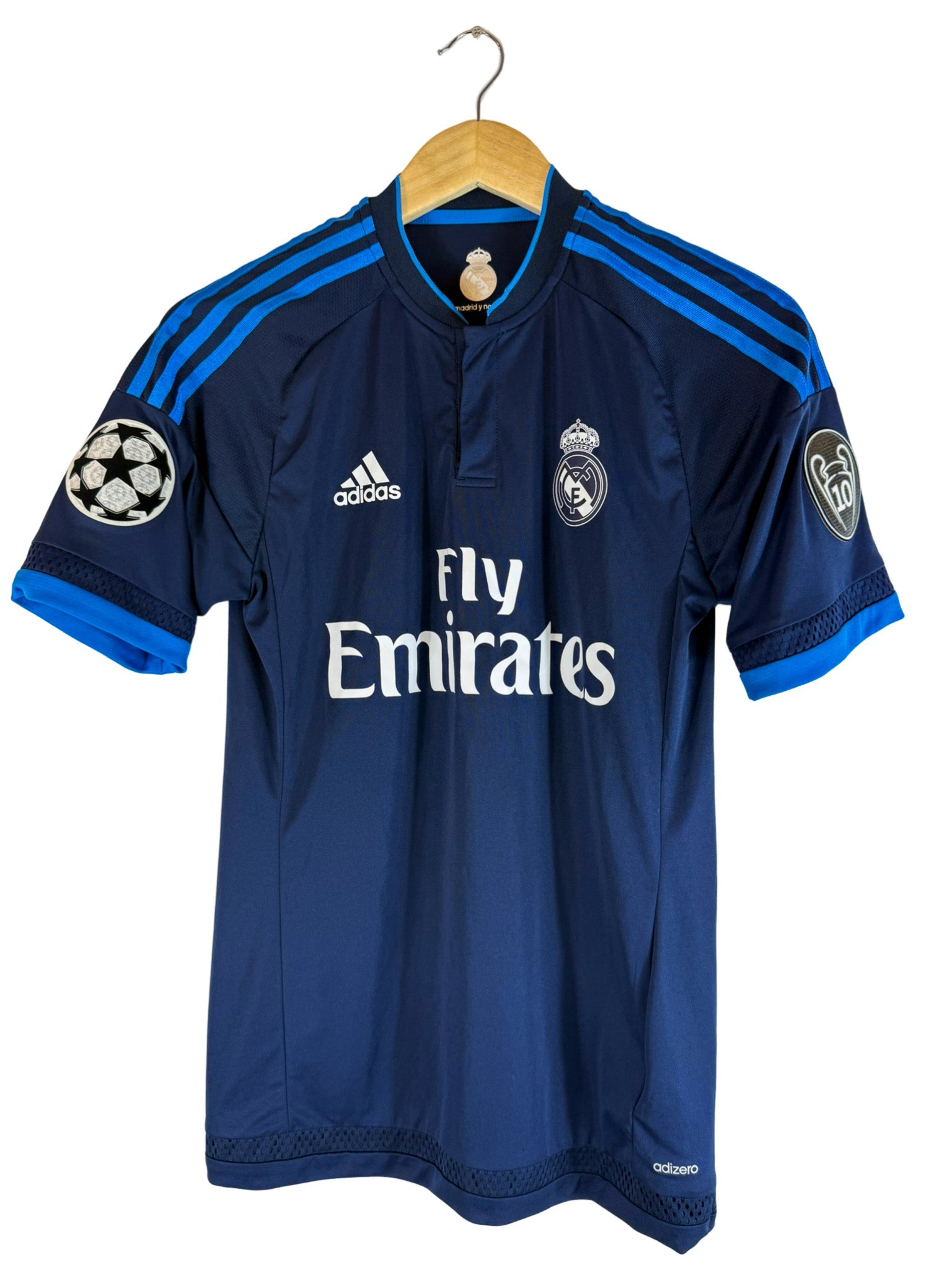 Camiseta visitante del Real Madrid 2015/2016 [#7 Ronaldo] Adidas - Talla M