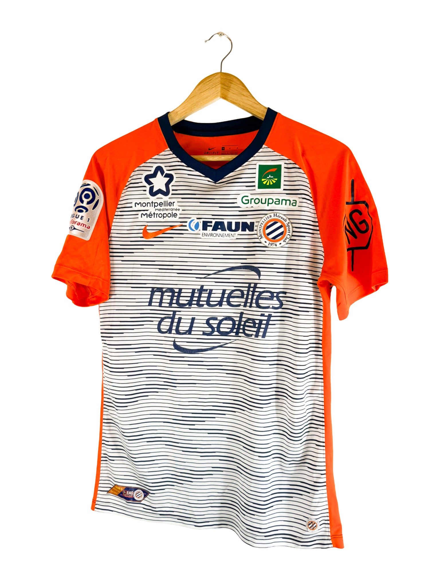 2013/2014 - Camiseta local del Montpellier Nike *manga larga* - Talla S