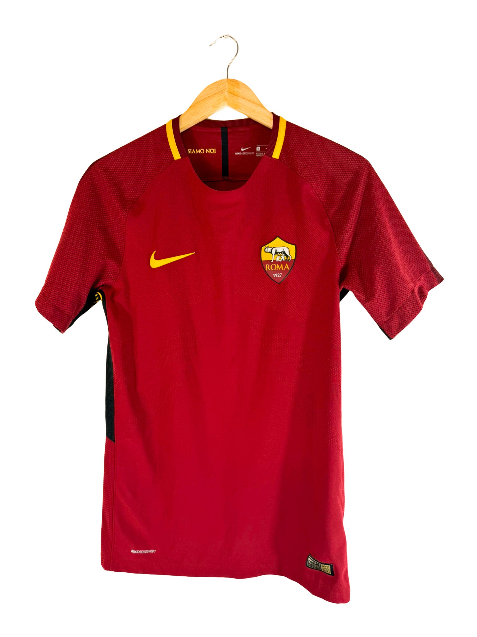 Camiseta de portero Nike de la AS Roma 2017/2018 - Azul - Talla M