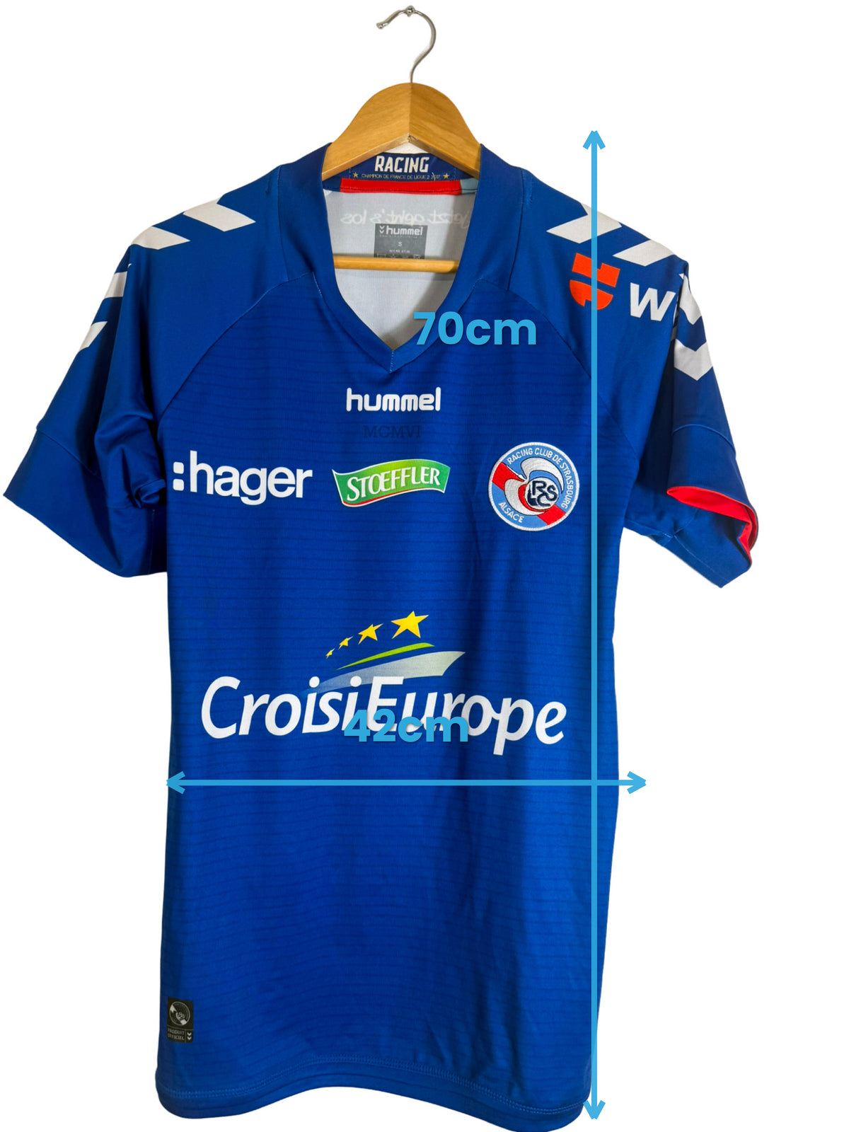 2017/2018 – Maillot RC Strasbourg domicile - S