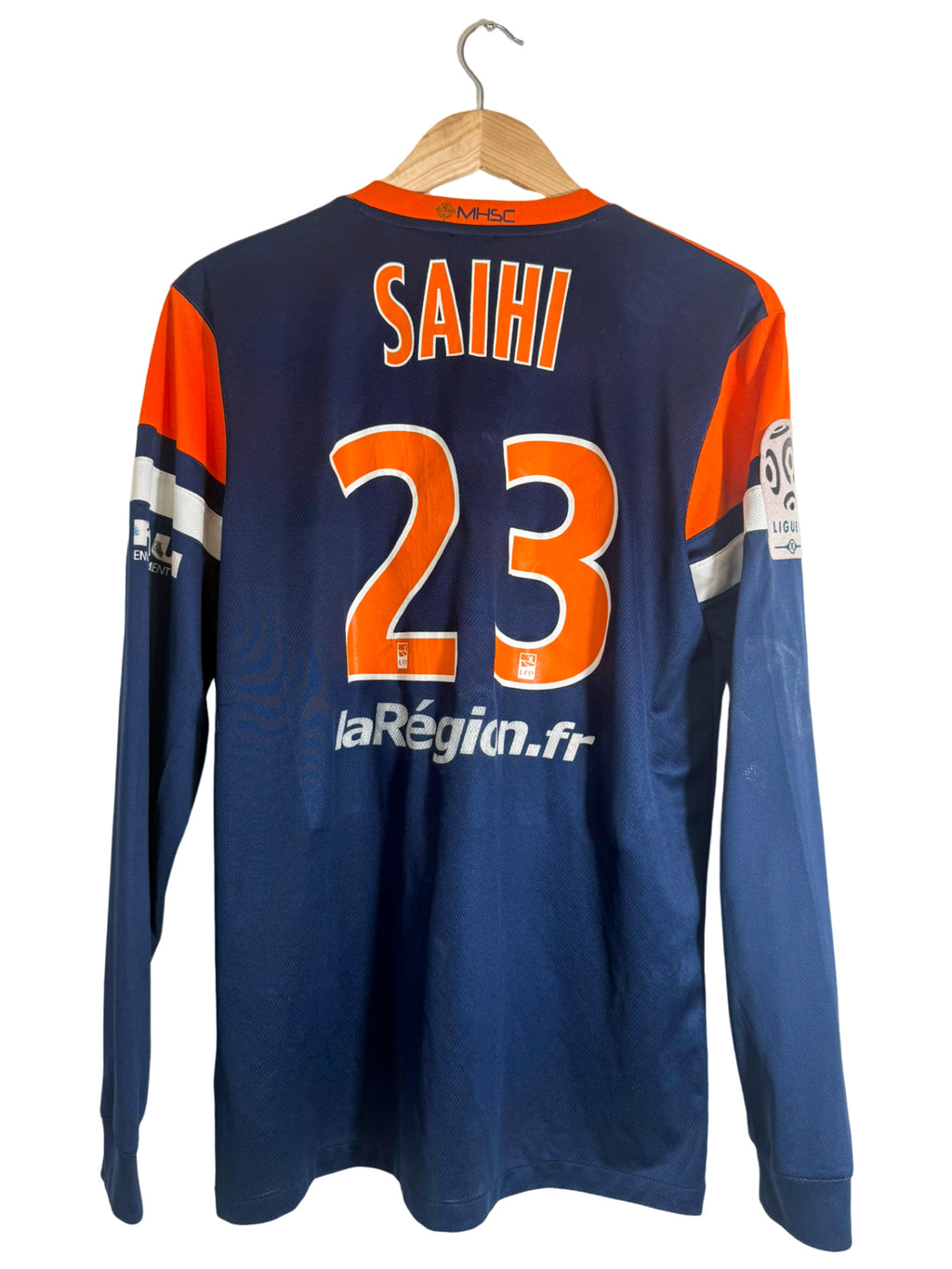 2013/2014 – *Maillot porté* Montpellier HSC – Saihi – *Manche longue* – M