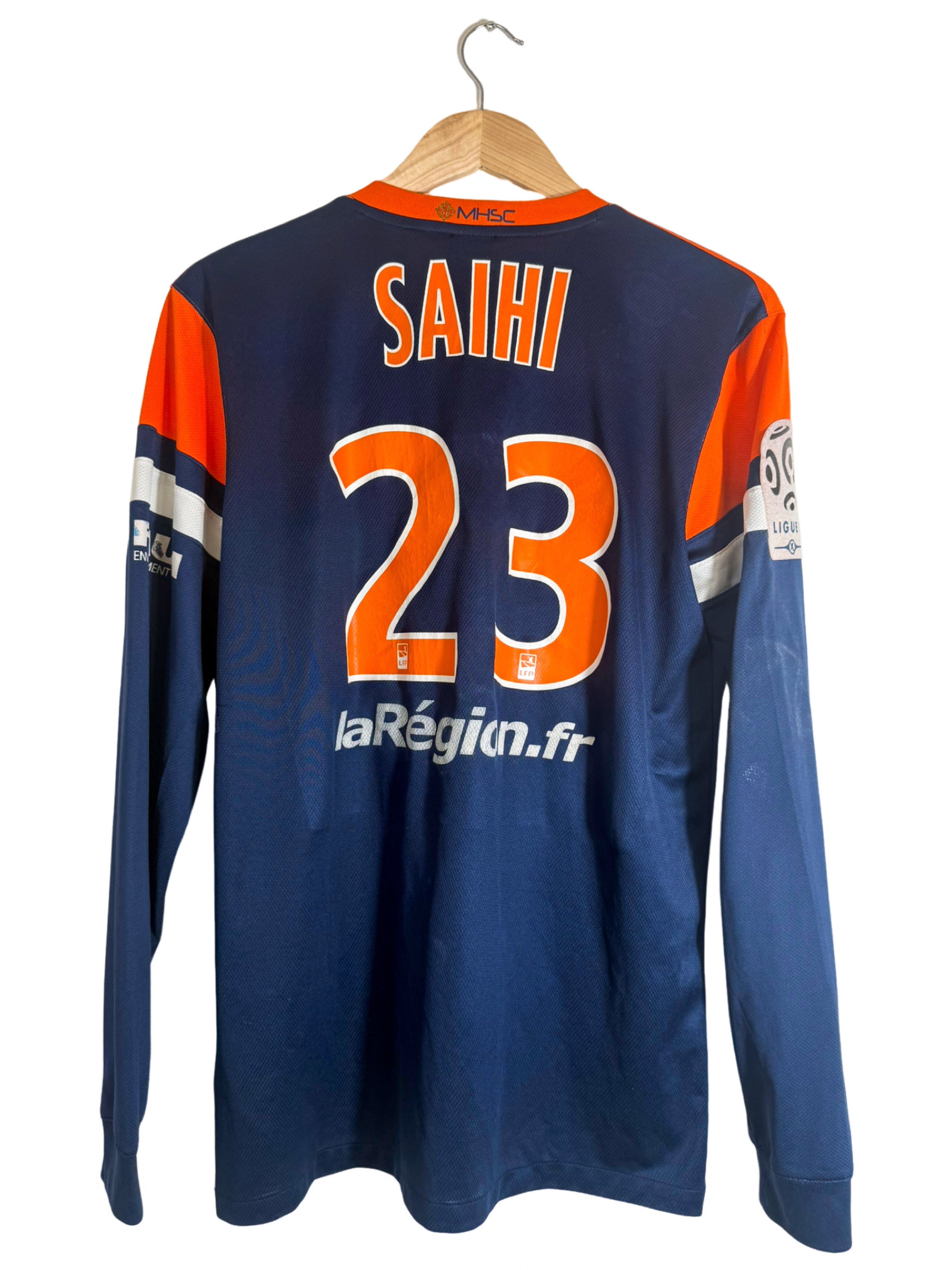 2013/2014 – *Maillot porté* Montpellier HSC – Saihi – *Manche longue* – M