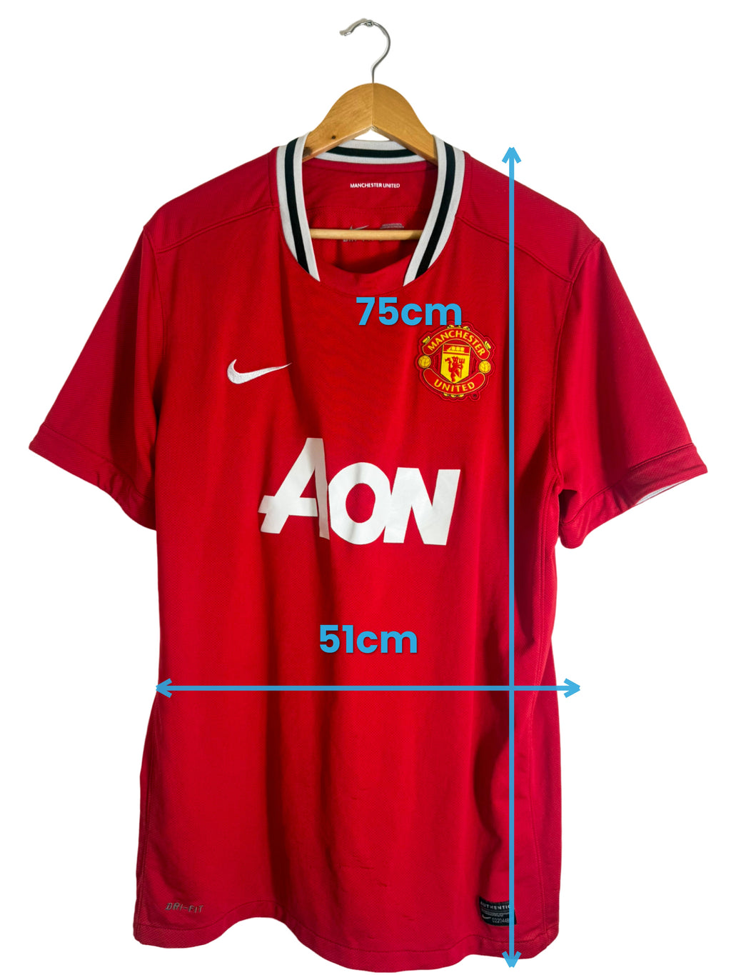 2011/2012 – Maillot Manchester United domicile -  XL
