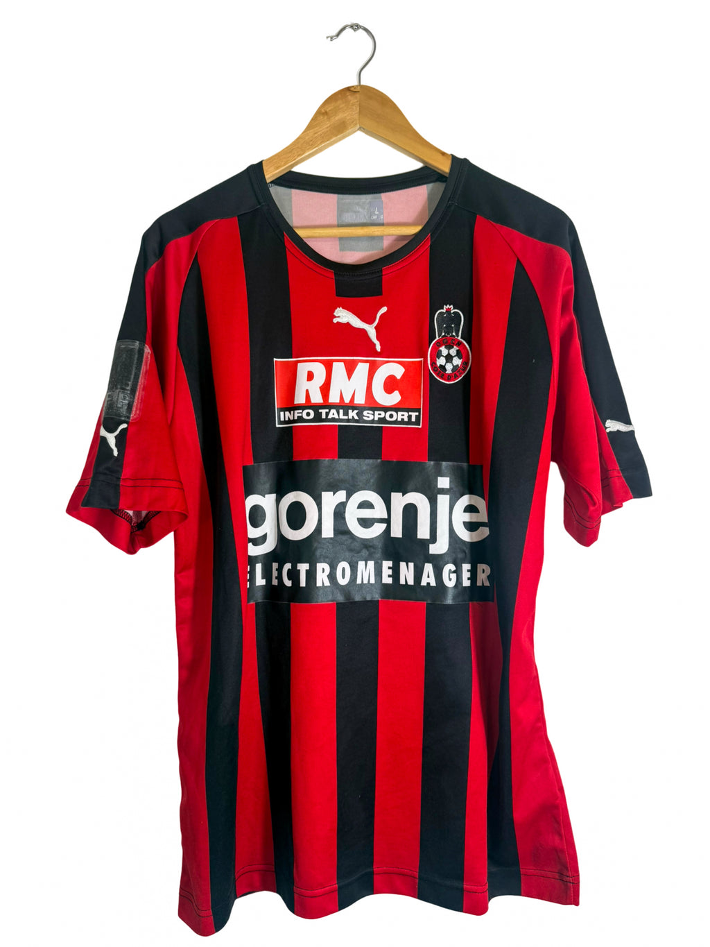 2005/2006 – Maillot OGC Nice domicile [#13 ABARDONADO] *Match Issue* - L