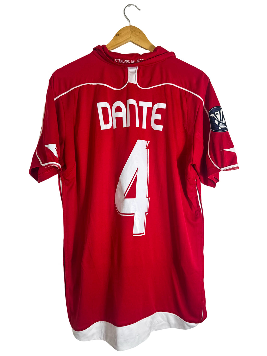2008/2009 – Maillot *porté* Standard de Liège [#4 Dante] – L