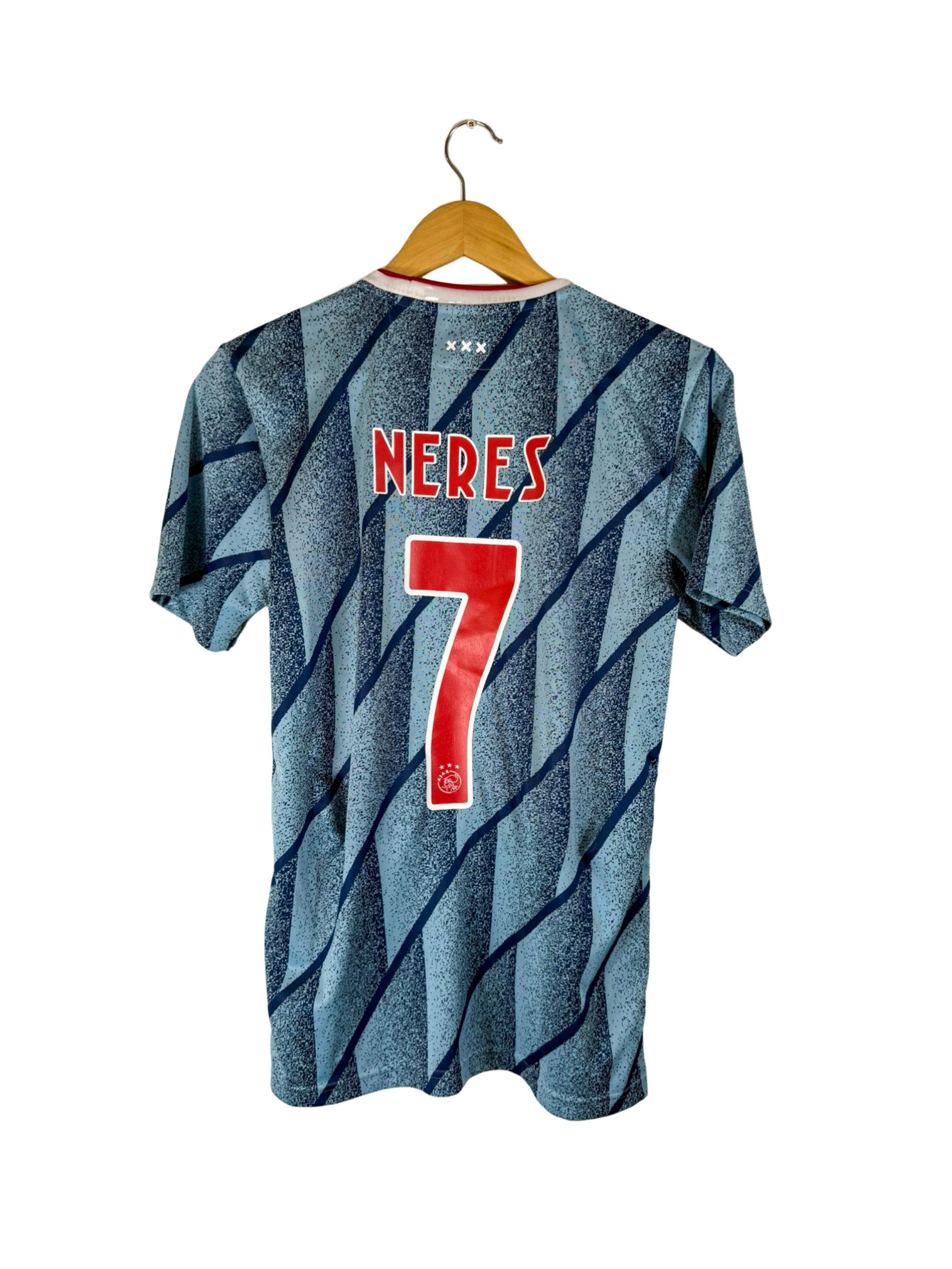 2019/2020 – Maillot + Short Ajax Amsterdam extérieur [#7 Neres] – S