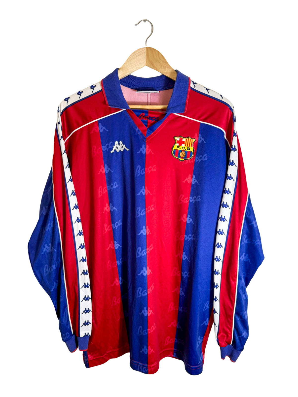 1992/1995 – Maillot FC Barcelone domicile *Manches Longues* – XL