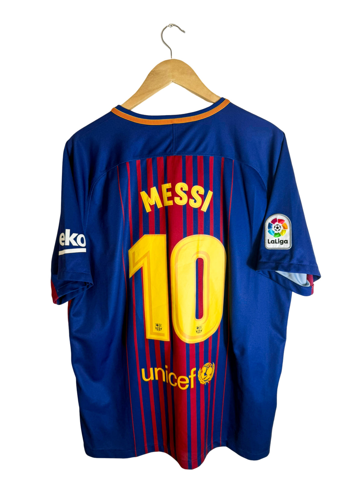 2017/2018 – Maillot FC Barcelone domicile [#10 MESSI] – XL