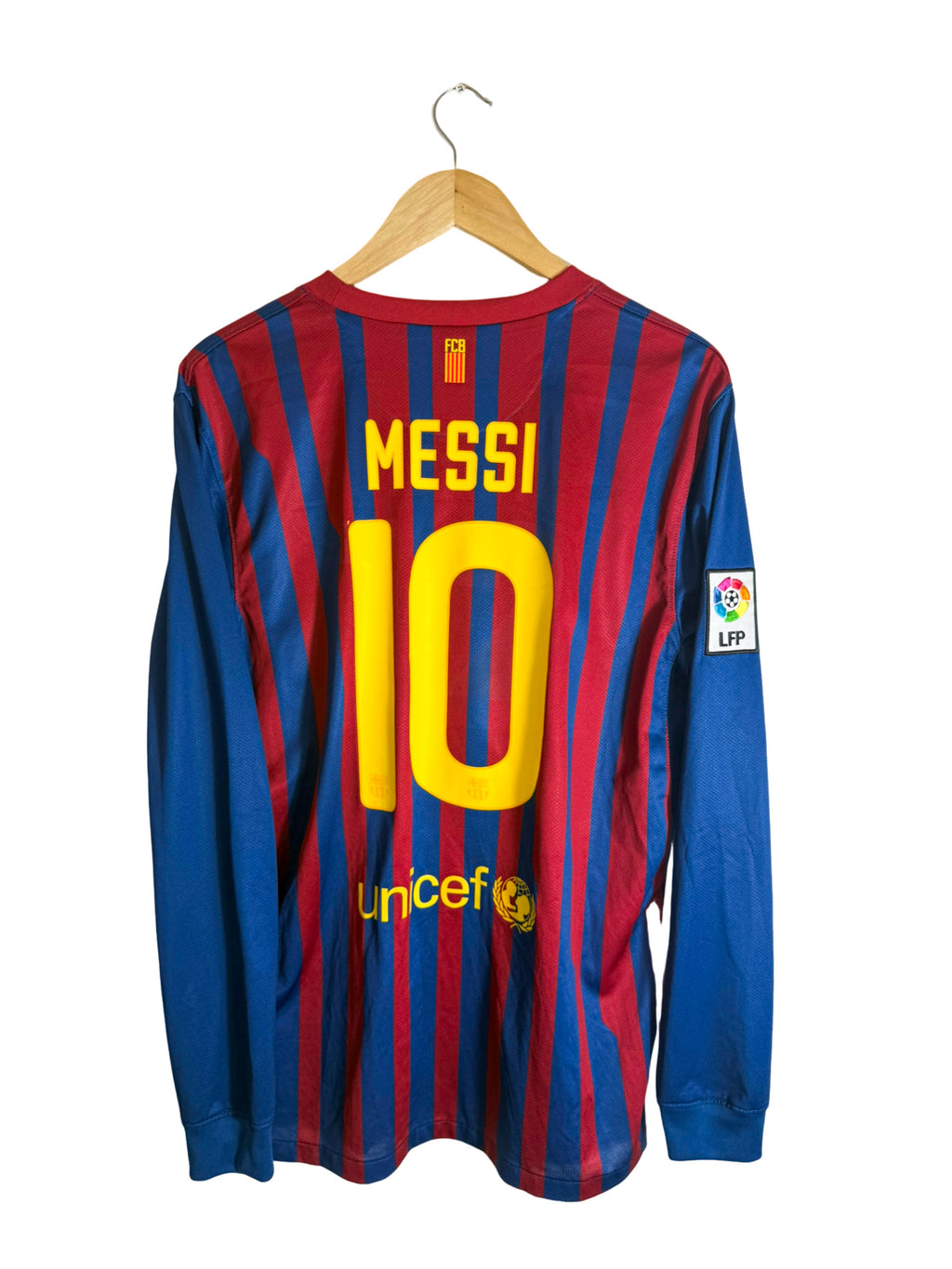 2011/2012 – Maillot FC Barcelone domicile *Manches Longues* [#10 MESSI] – S