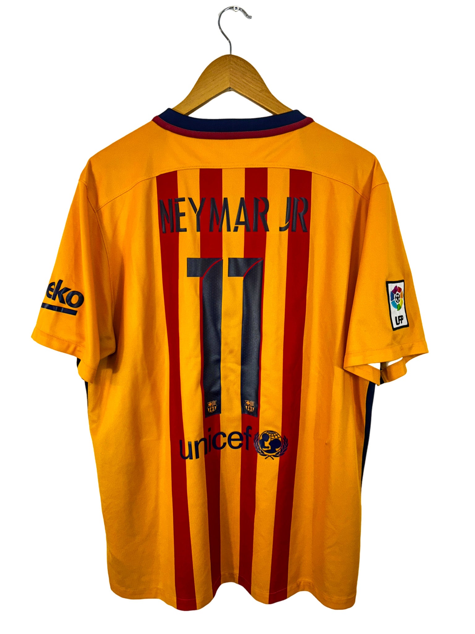 2015/2016 – Maillot FC Barcelone extérieur [#11 Neymar Jr] Nike - XL