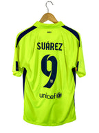 2014/2015 – Maillot FC Barcelone third [#9 Suárez] - S