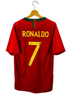 1998 - Camiseta local de Portugal [#7 Figo] Nike - Talla L