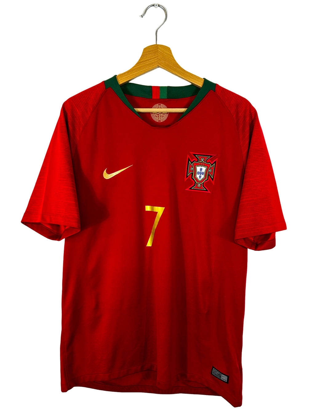 1998 - Camiseta local de Portugal [#7 Figo] Nike - Talla L