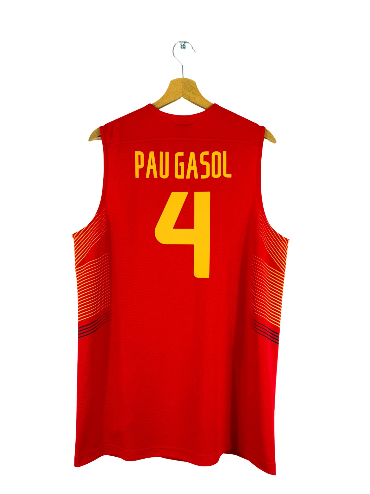 2014/2015 - Maillot Espagne domicile [#4 Pau Gasol] - M