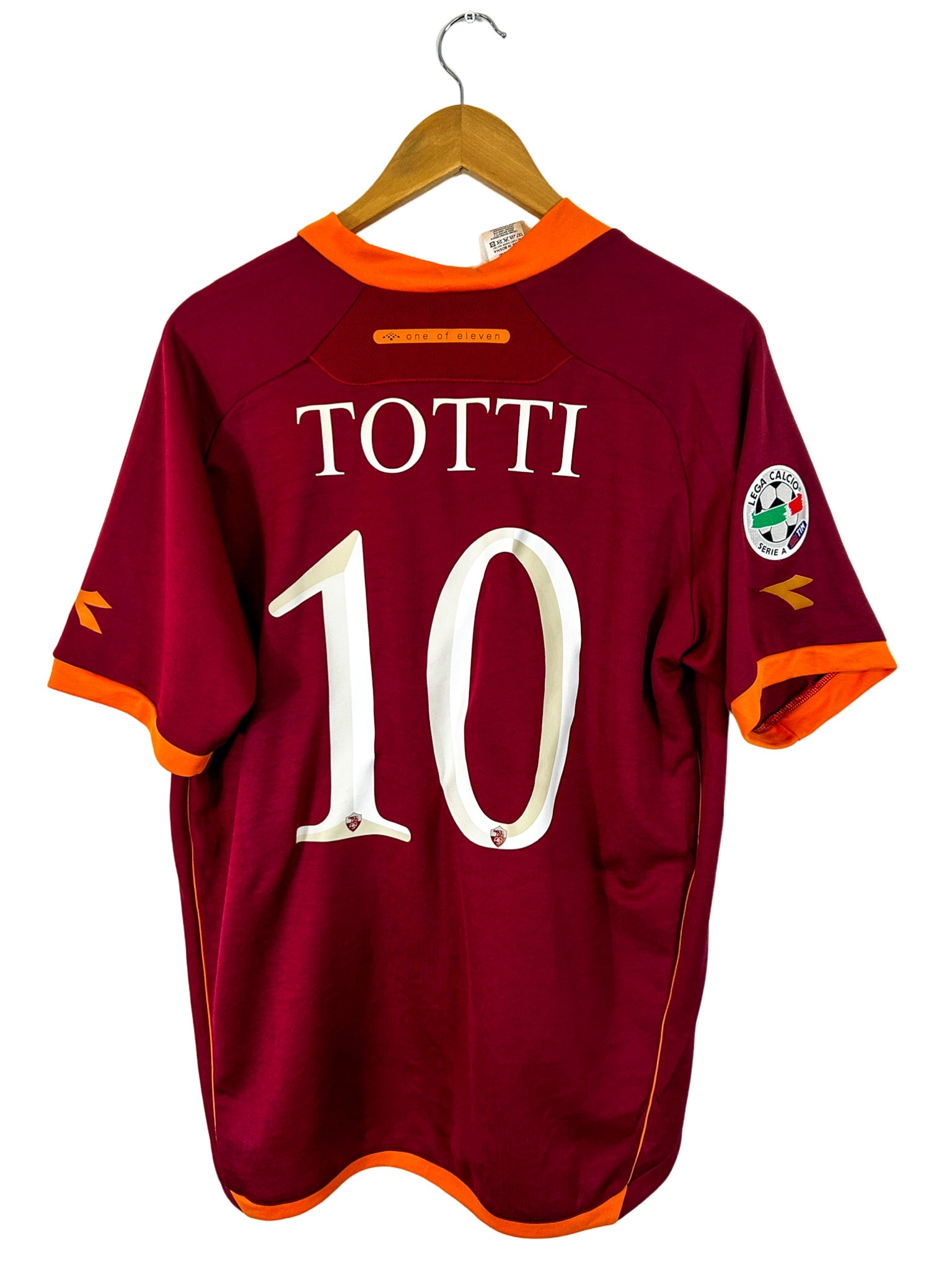2006/2007 – Maillot AS Roma domicile [#10 Totti] Diadora - L