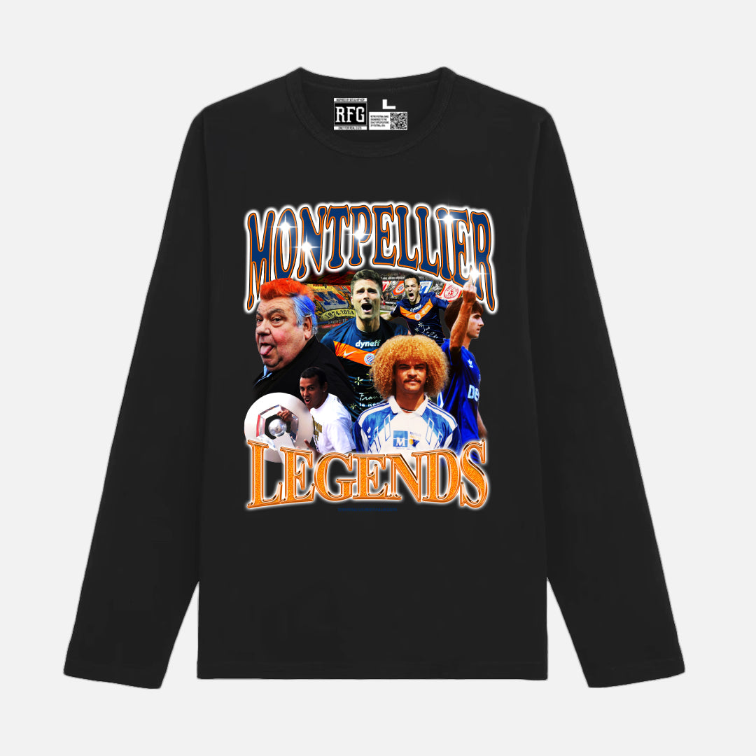 Montpellier Legends Tshirt *Manches Longues*