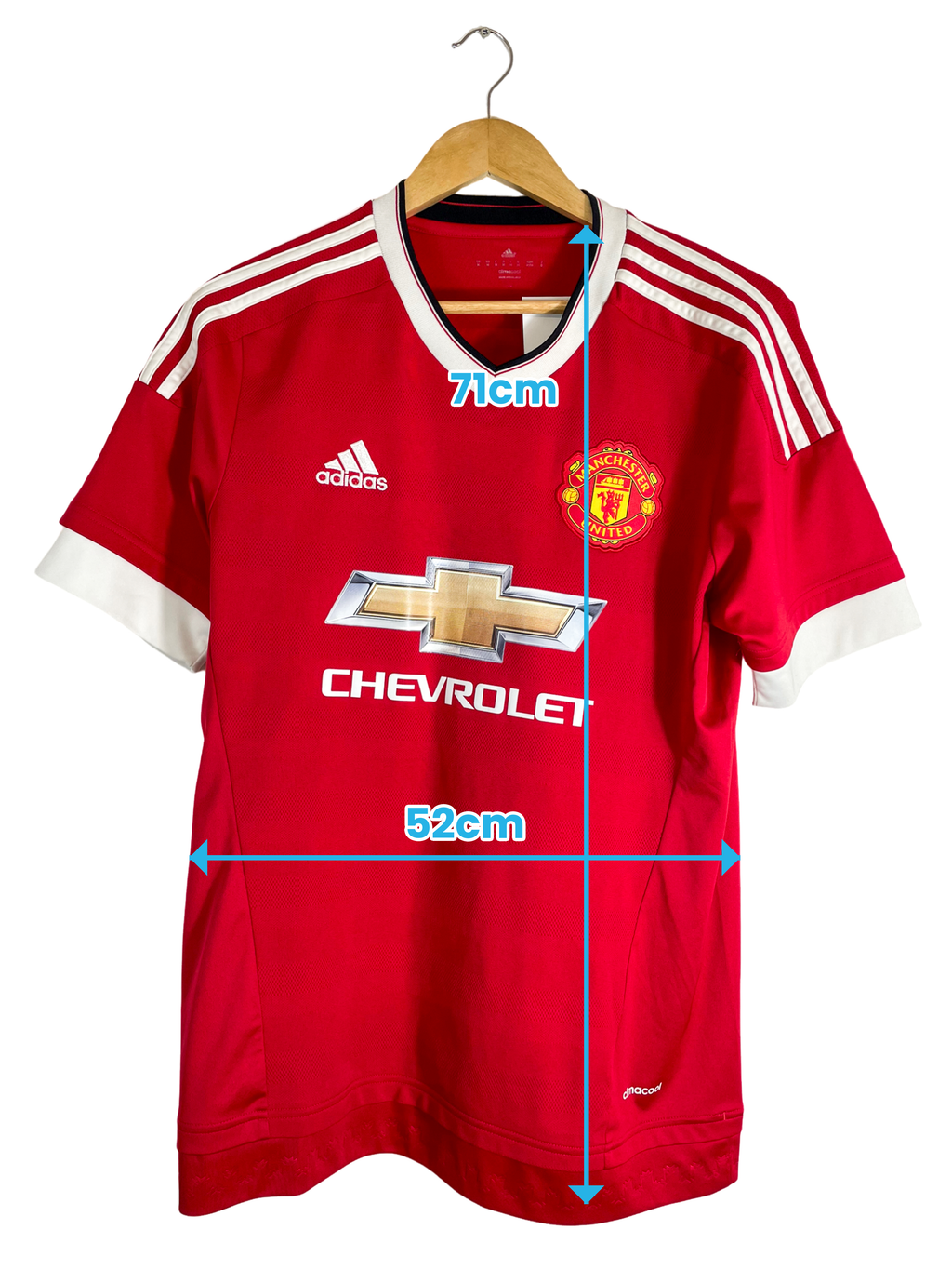 2015/2016 – Maillot Manchester United domicile [#10 Rooney] – M