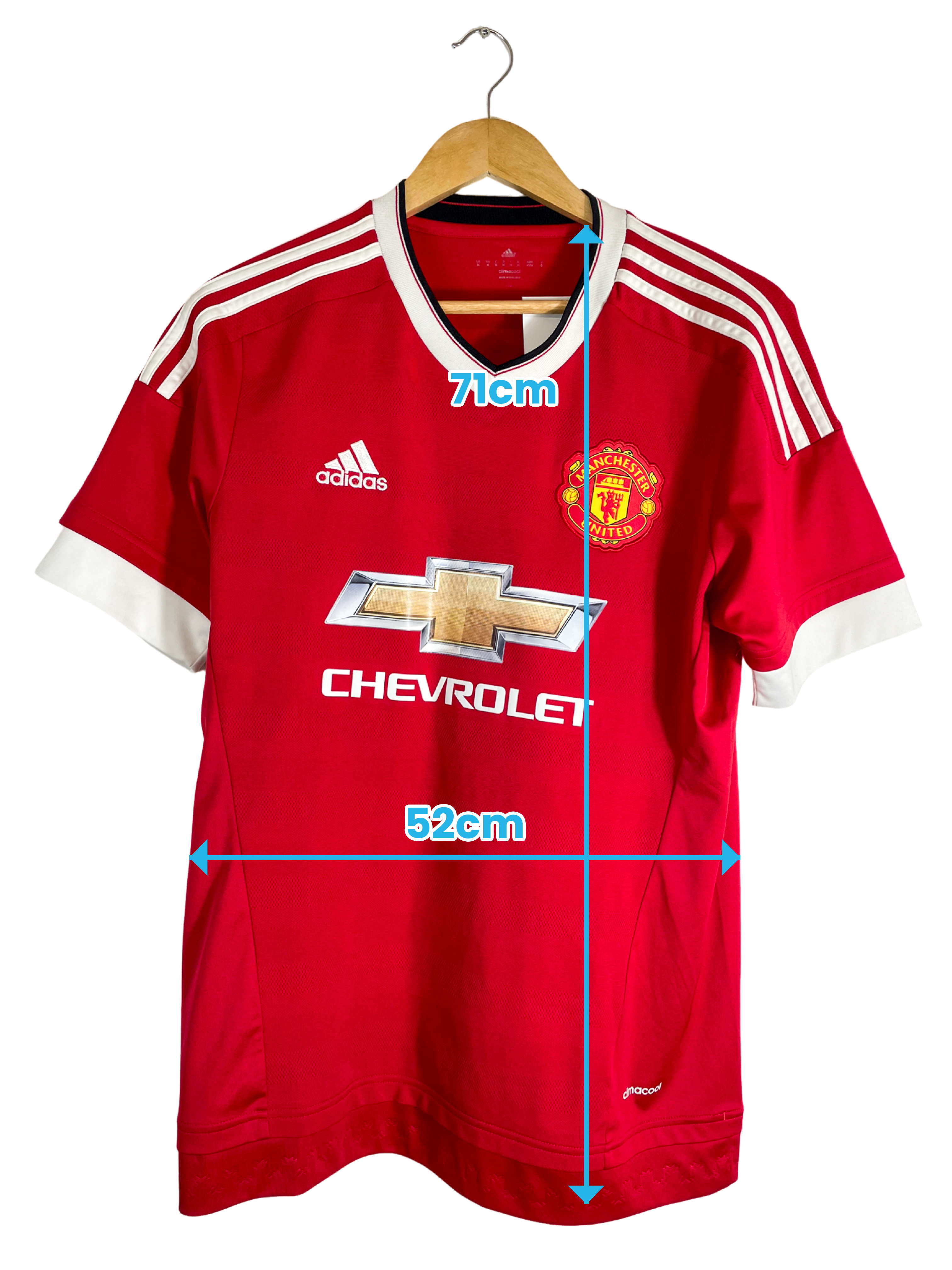 2015/2016 – Maillot Manchester United domicile [#10 Rooney] – M