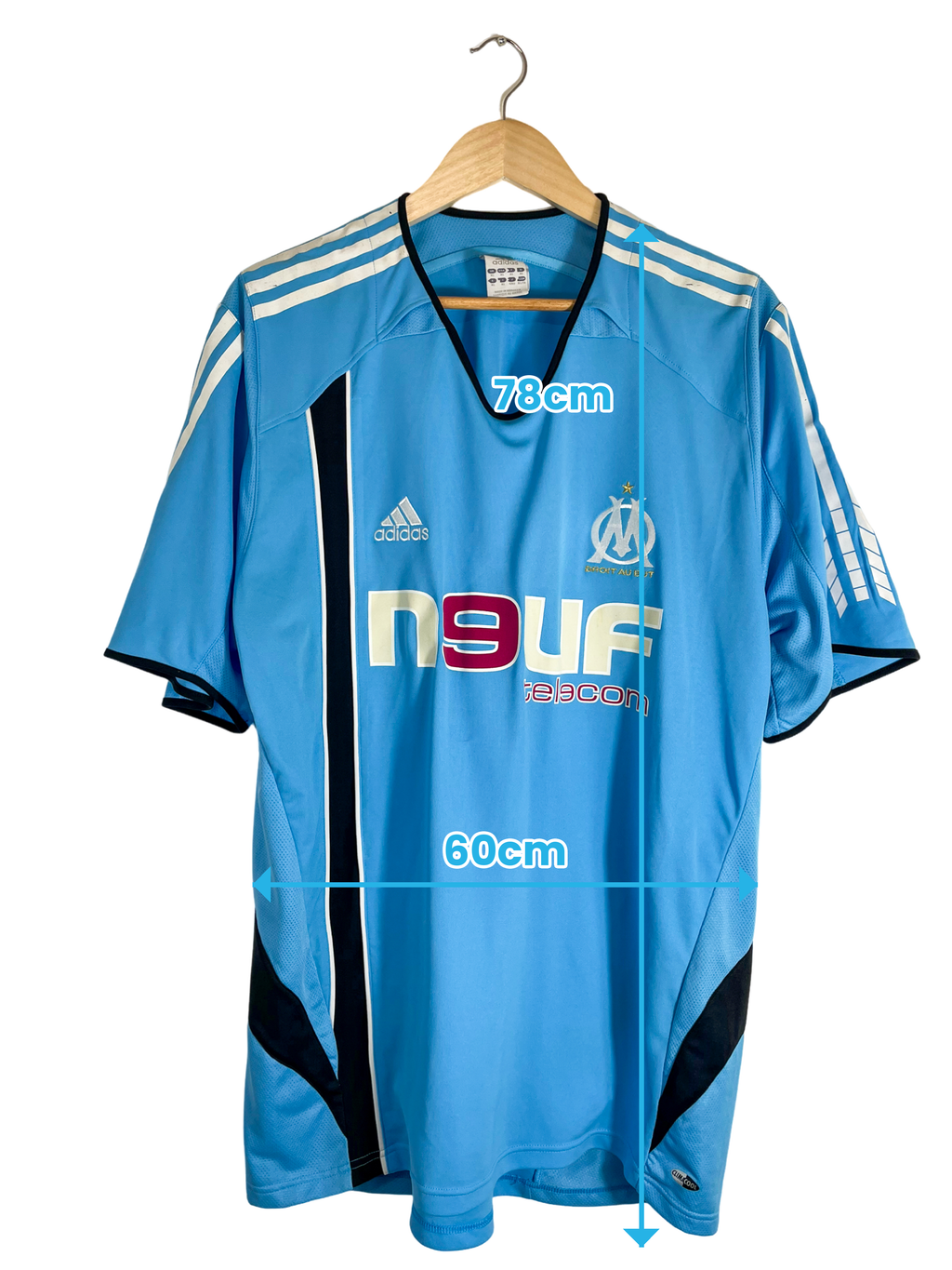 2003/2004 – Maillot Olympique de Marseille domicile – XL