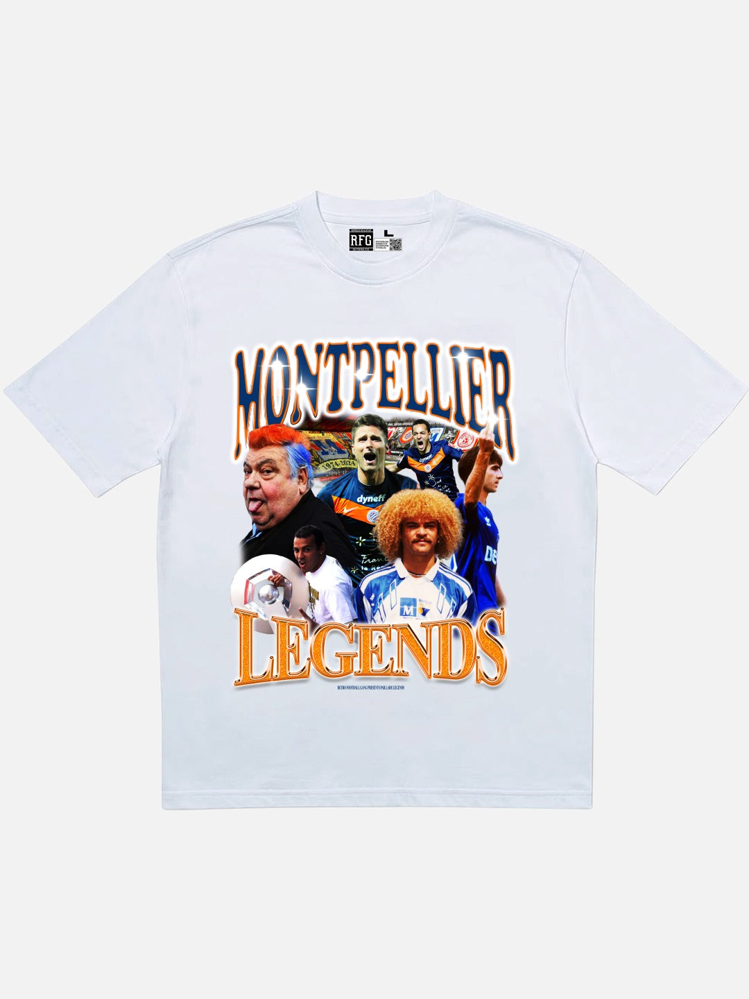 Montpellier Legends Tshirt blanc