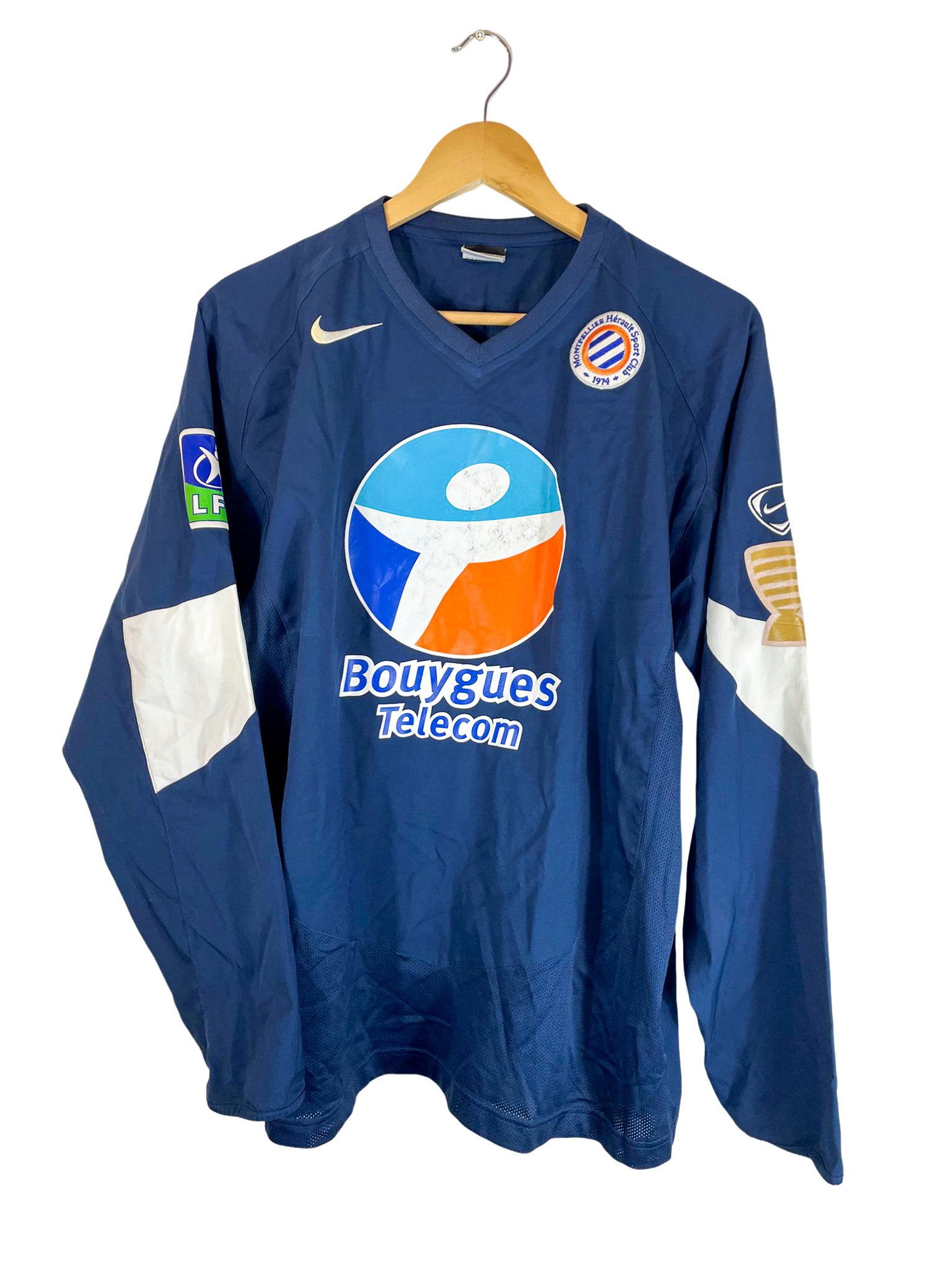 2004/2005 – Maillot MHSC domicile [#21 Moullec] *Match Issue* Nike – L